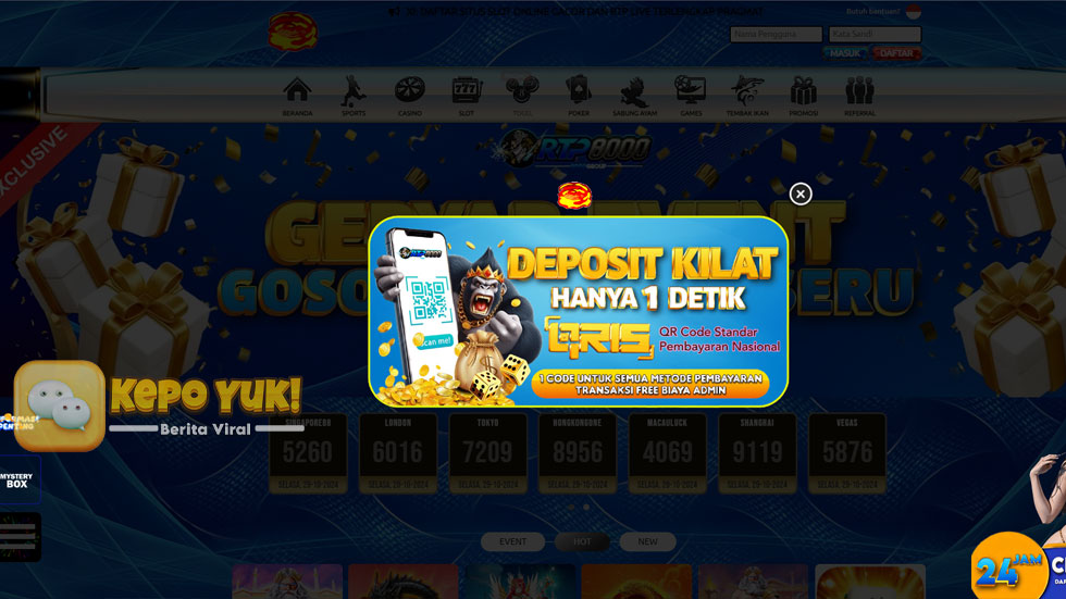 Perbandingan Permainan Slot dengan Judi Bola Online di Rtp8000