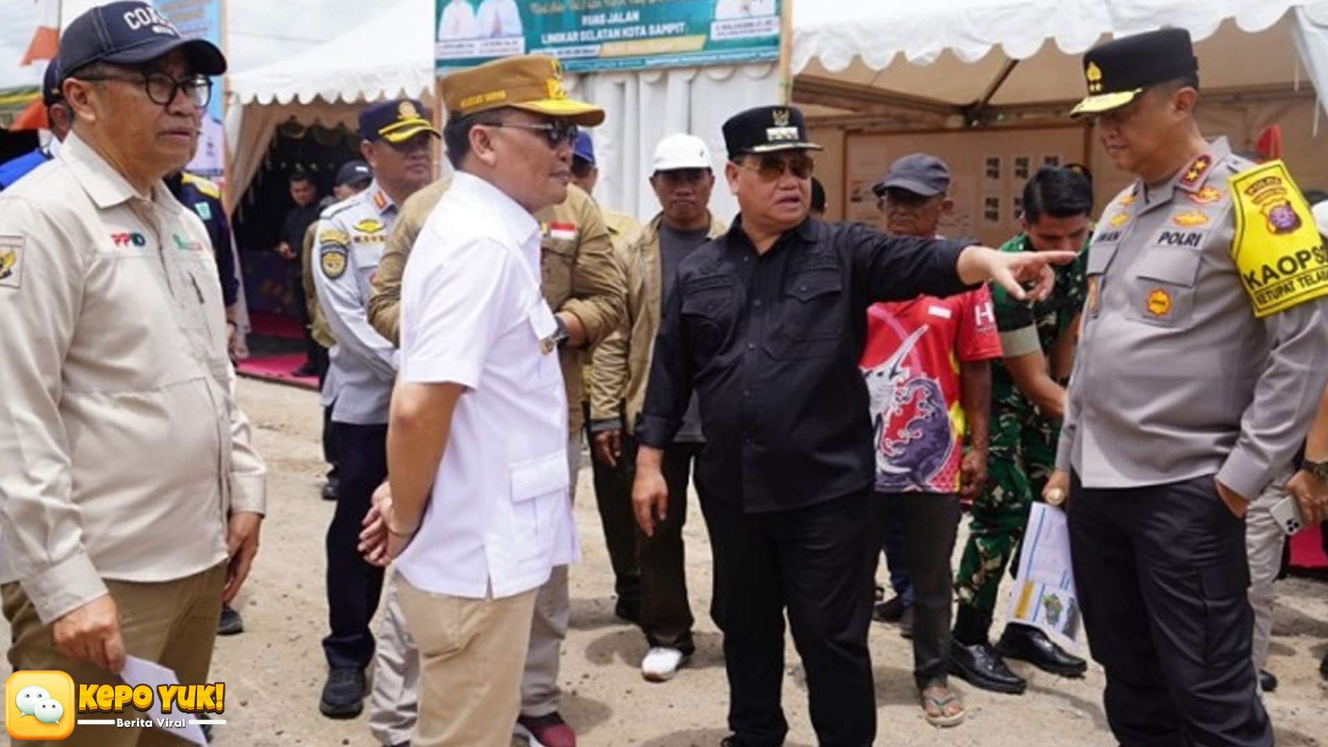 Jalan Lingkar Luar Sampit, Gubernur Kalteng Optimis Selesai 2026