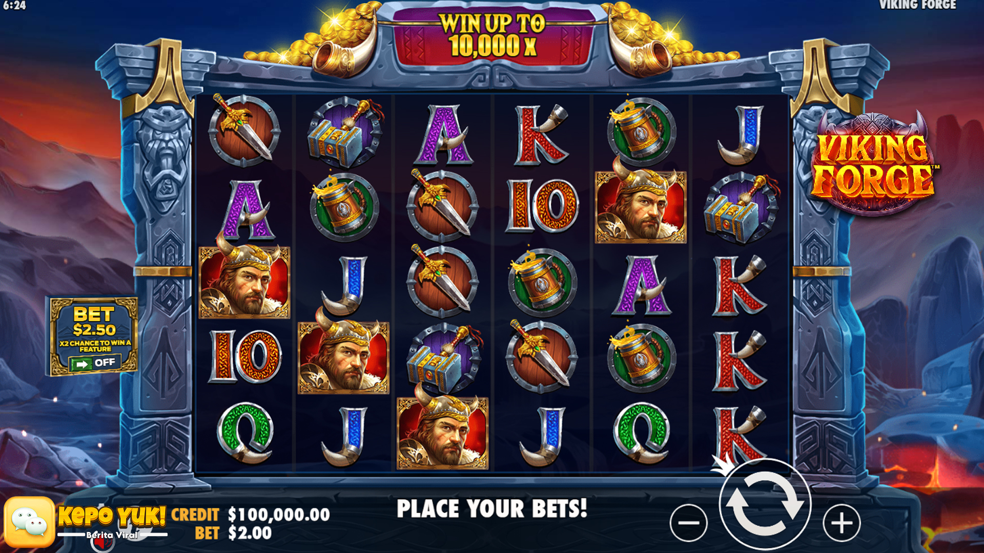Nikmati Serunya Slot Viking Forge dengan Amp Login Mudah