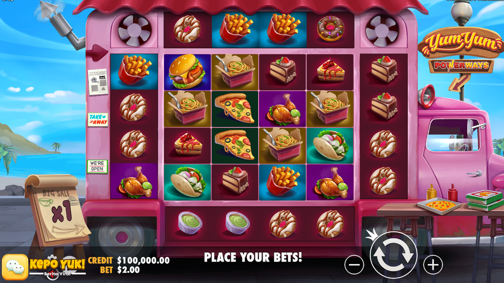 Yum Yum Powerways: Saat Simbol Makanan Berubah Jadi Jackpot