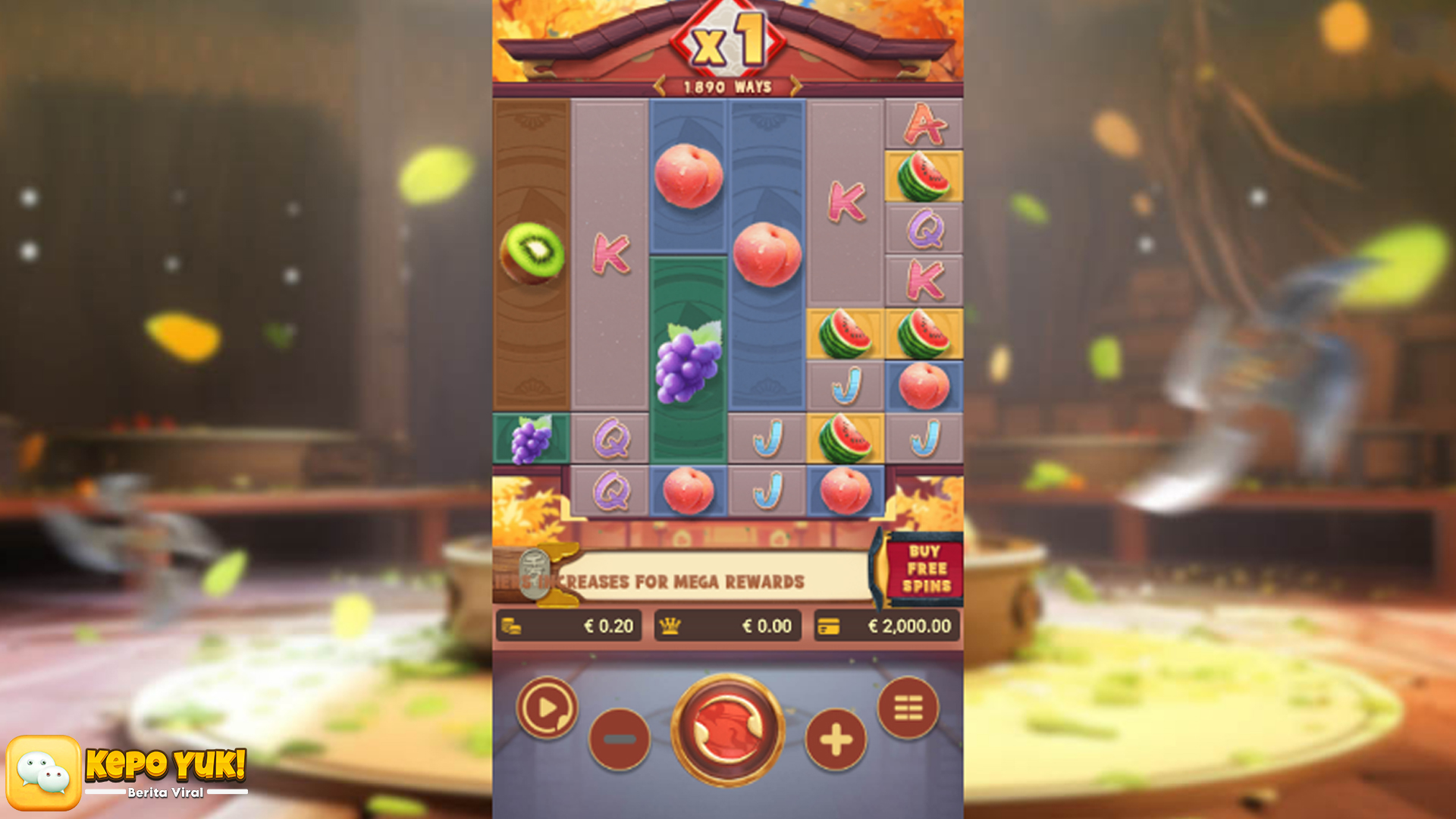 Fruit Ninja Fury: Menangkan Jackpot lewat Link Alternatif Rtp 8000