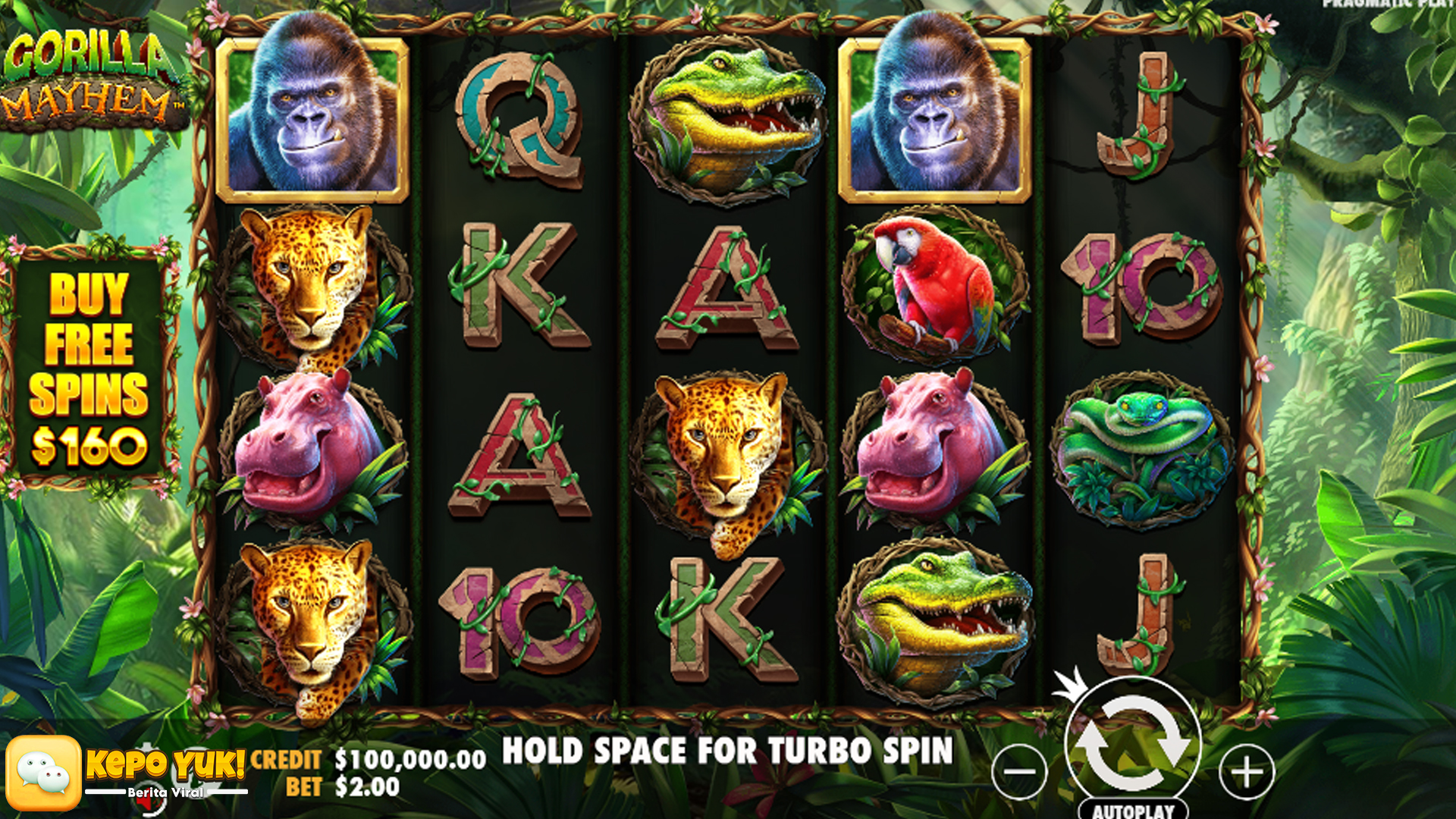 Rtp8000: Rahasia Keberuntungan di Game Gorilla Mayhem