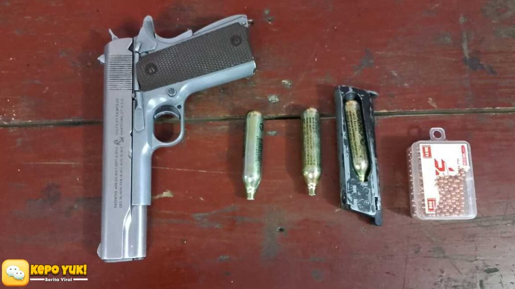 Suami Simalungun Ditangkap Usai Ancam Istri dengan Softgun