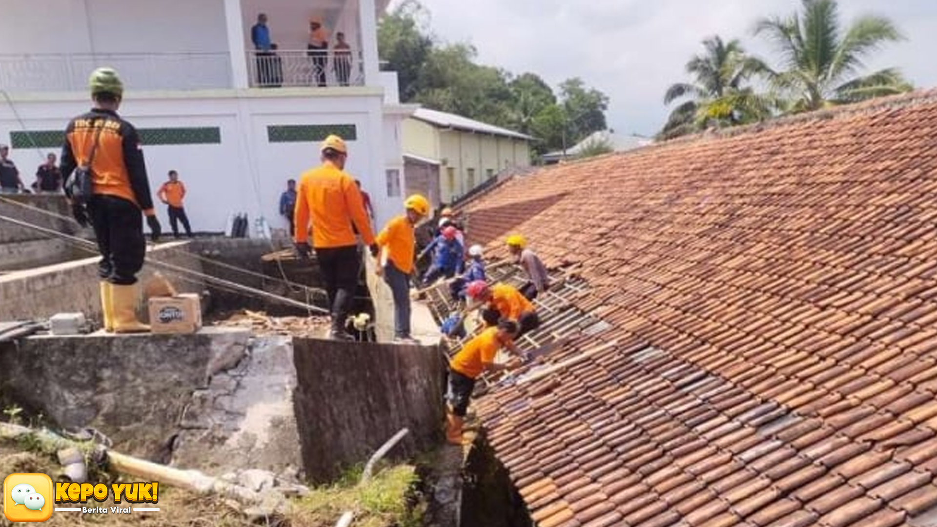Tembok Kolam Ambrol di Ponpes Gontor, 4 Santri Meninggal