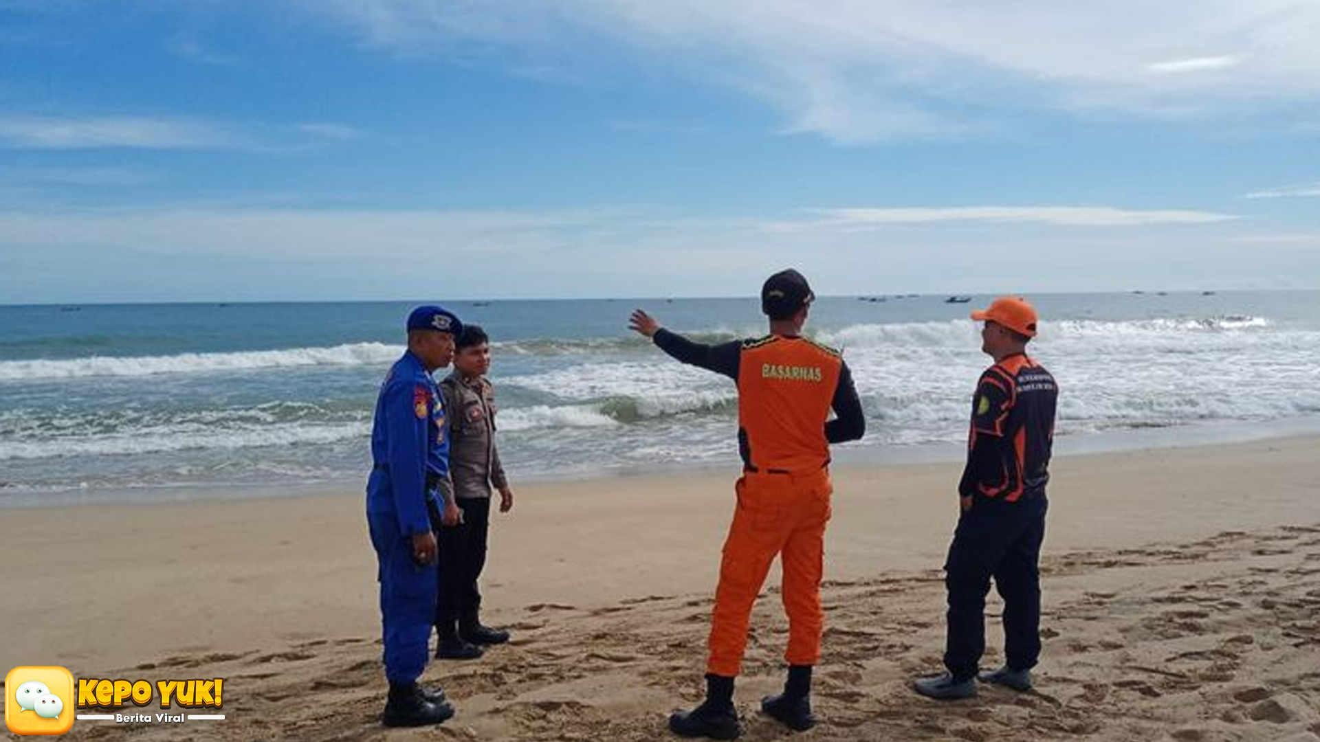 Bencana di Pantai Goa Langir: Wisatawan Bogor Terseret Ombak