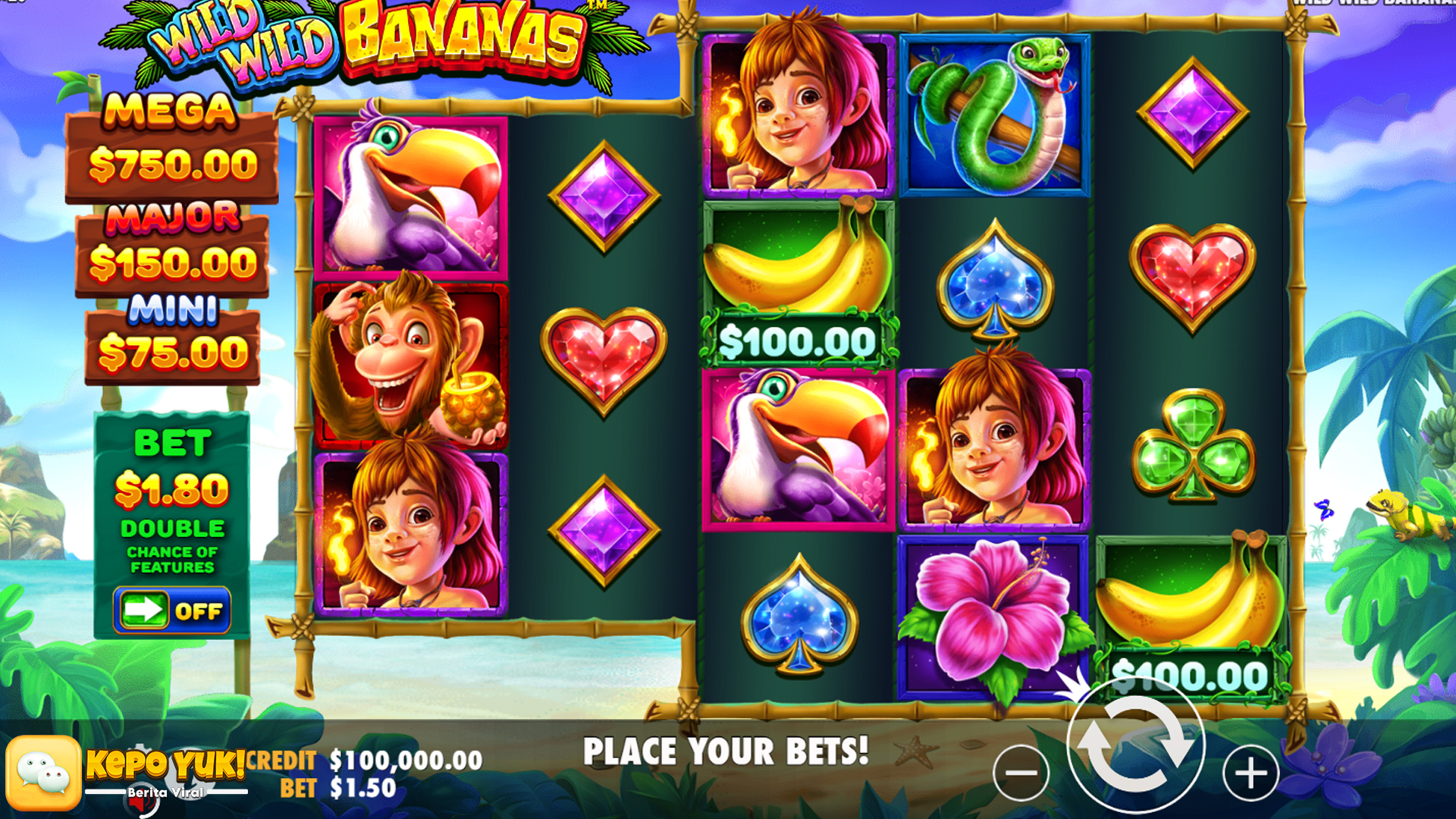 Ekspedisi Hutan Tropis: Memburu Bonus di Slot Wild Wild Bananas