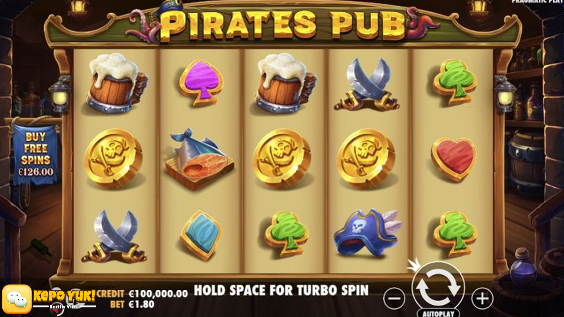 Slot Pirates Pub: Keberuntungan Menunggu di Setiap Putaran