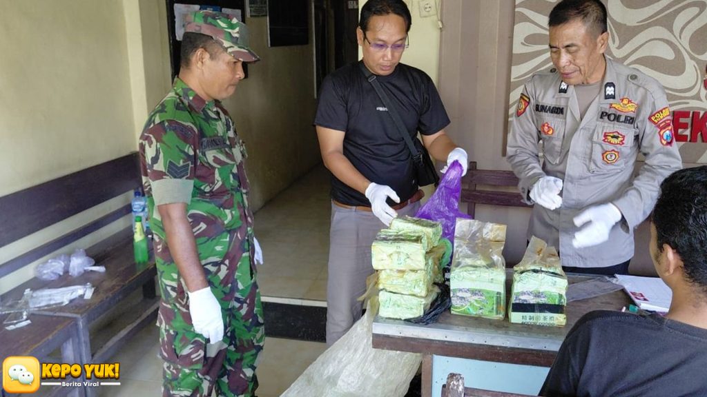 Pulau Masalembu Geger, 8 Kg Sabu Disita di Depan Koramil