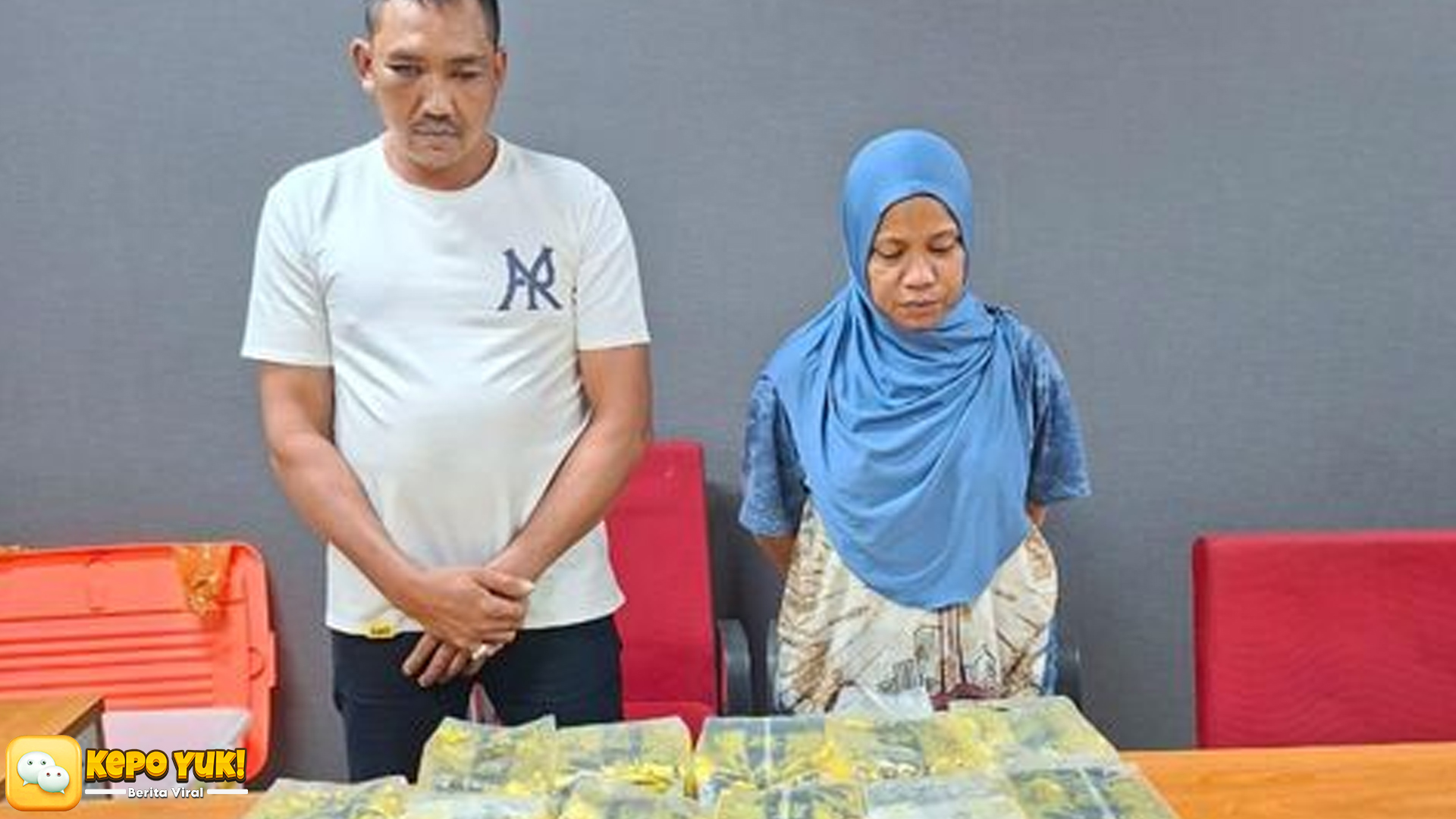 Pasutri Medan Bawa 28 Kg Sabu Diamankan Polisi di Banten
