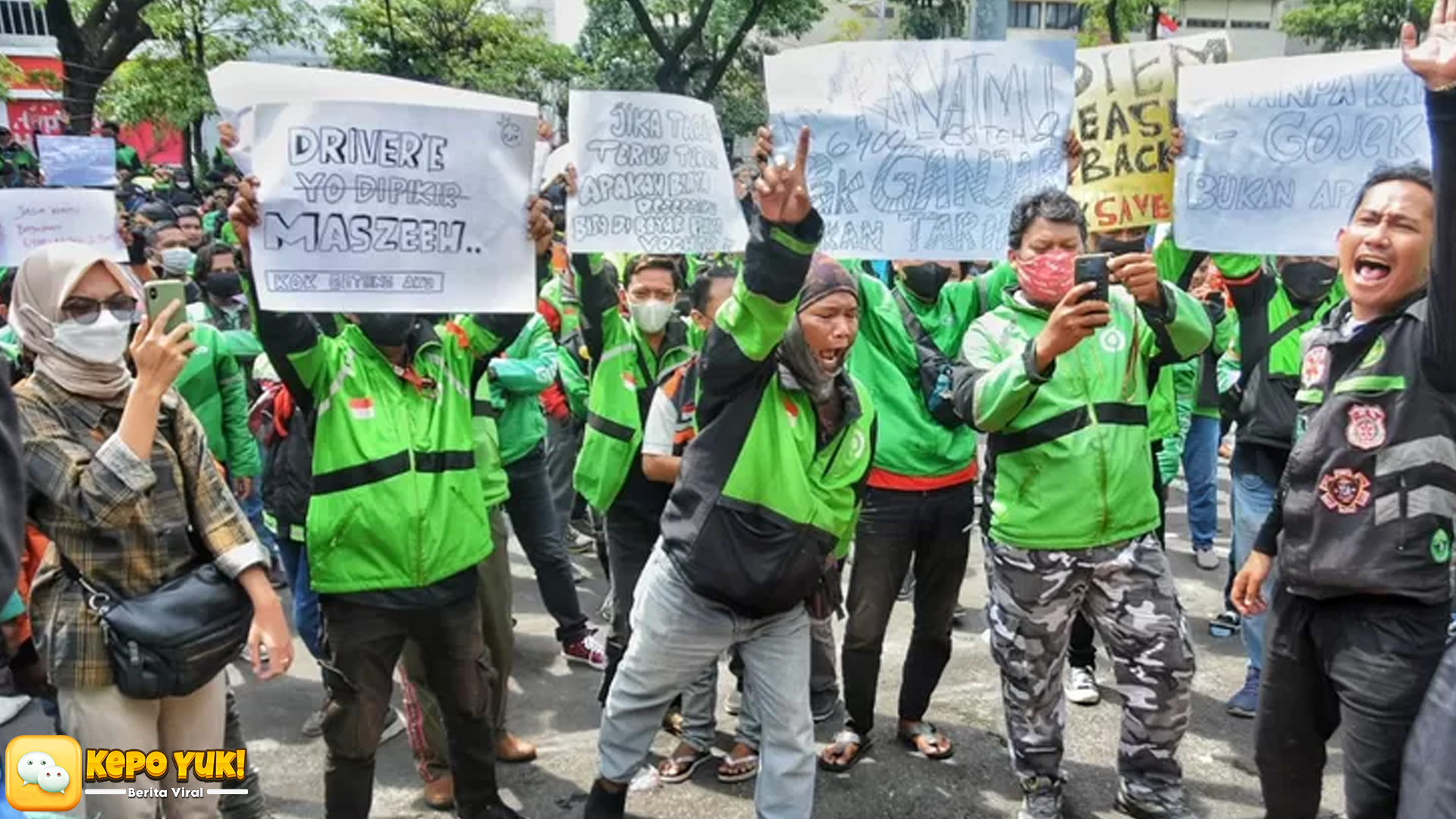Driver Ojol Semarang Hari Ini Gelar Aksi, Ini yang Mereka Minta