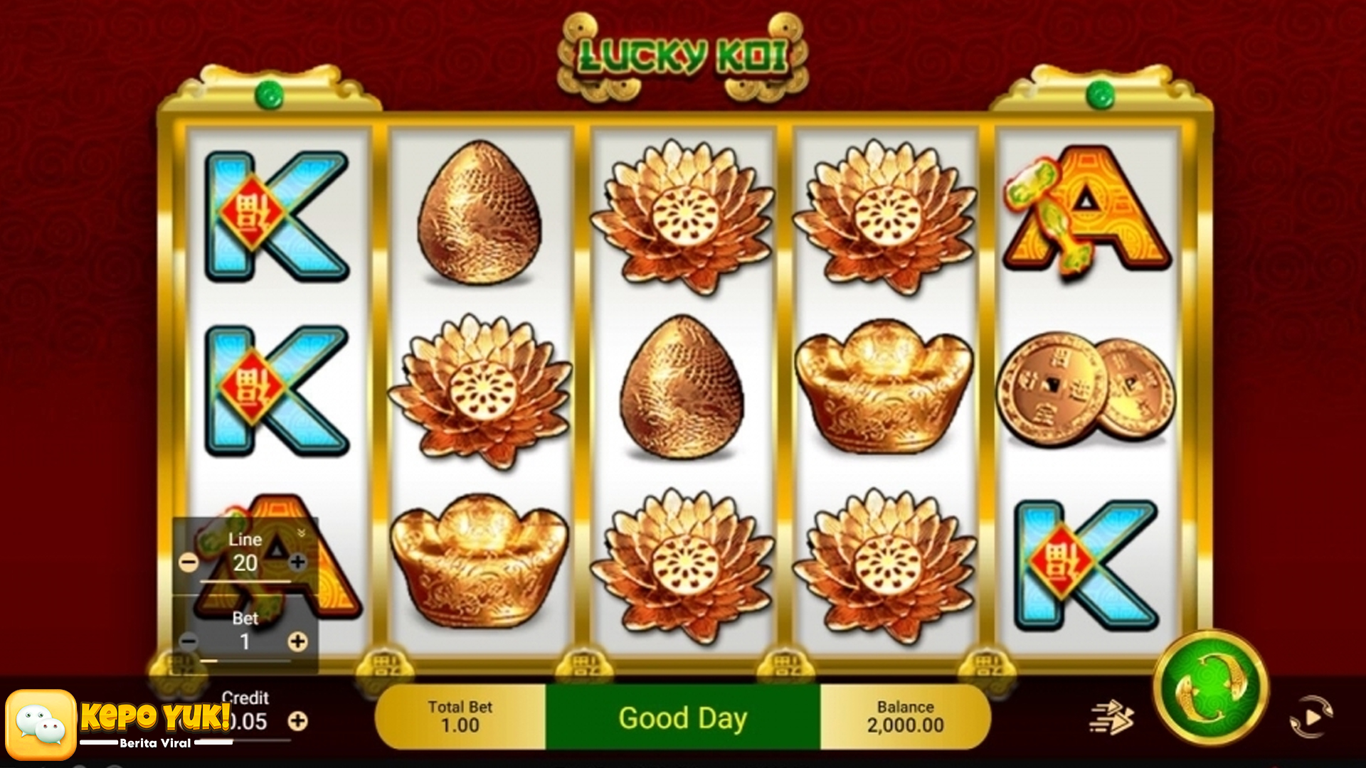 Cnnslot Tempat Terbaik Main Permainan Slot Online Lucky Koi