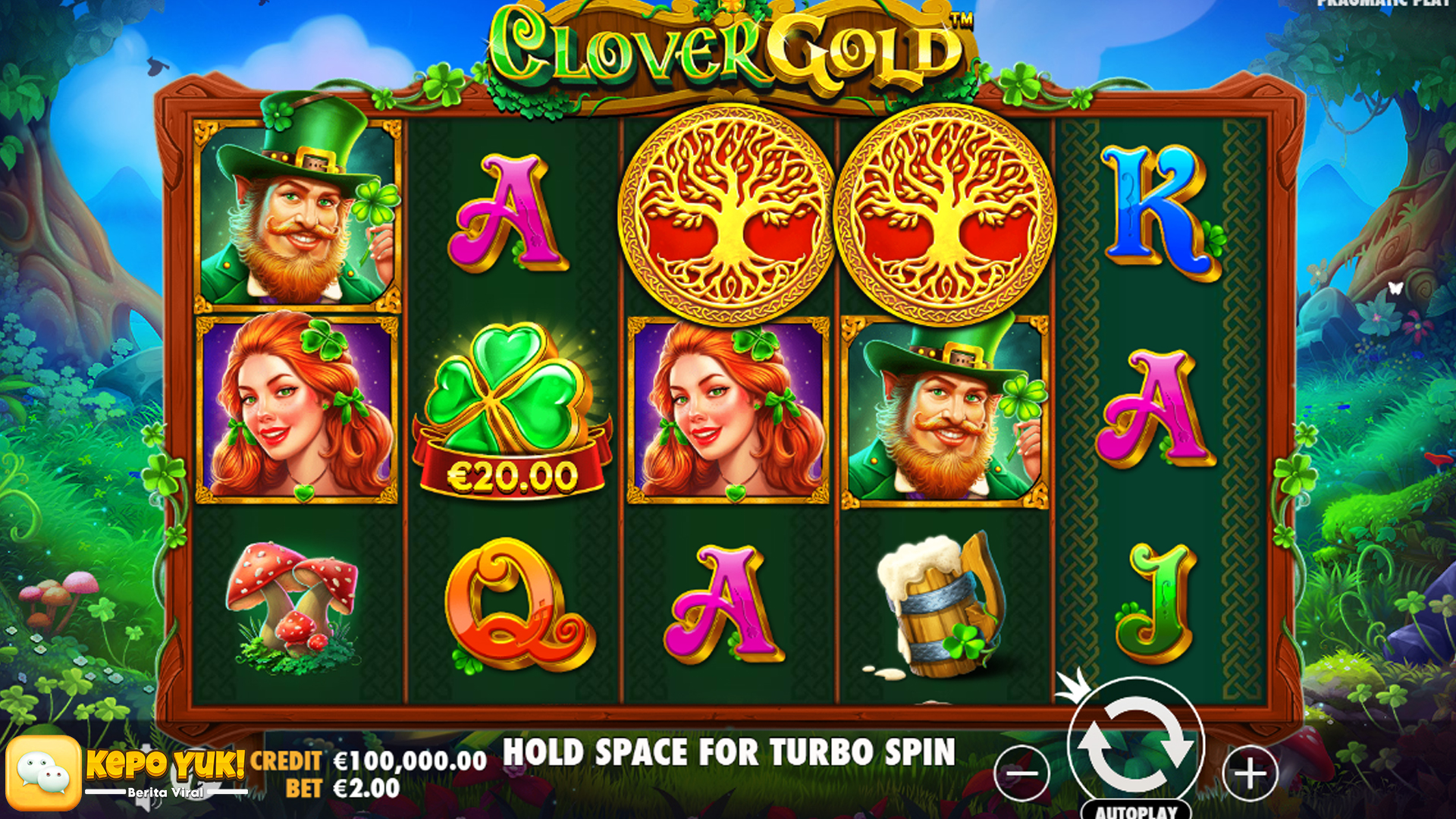 Dompet Tebal dari Main Clover Gold dengan Rtp8000 Mantap