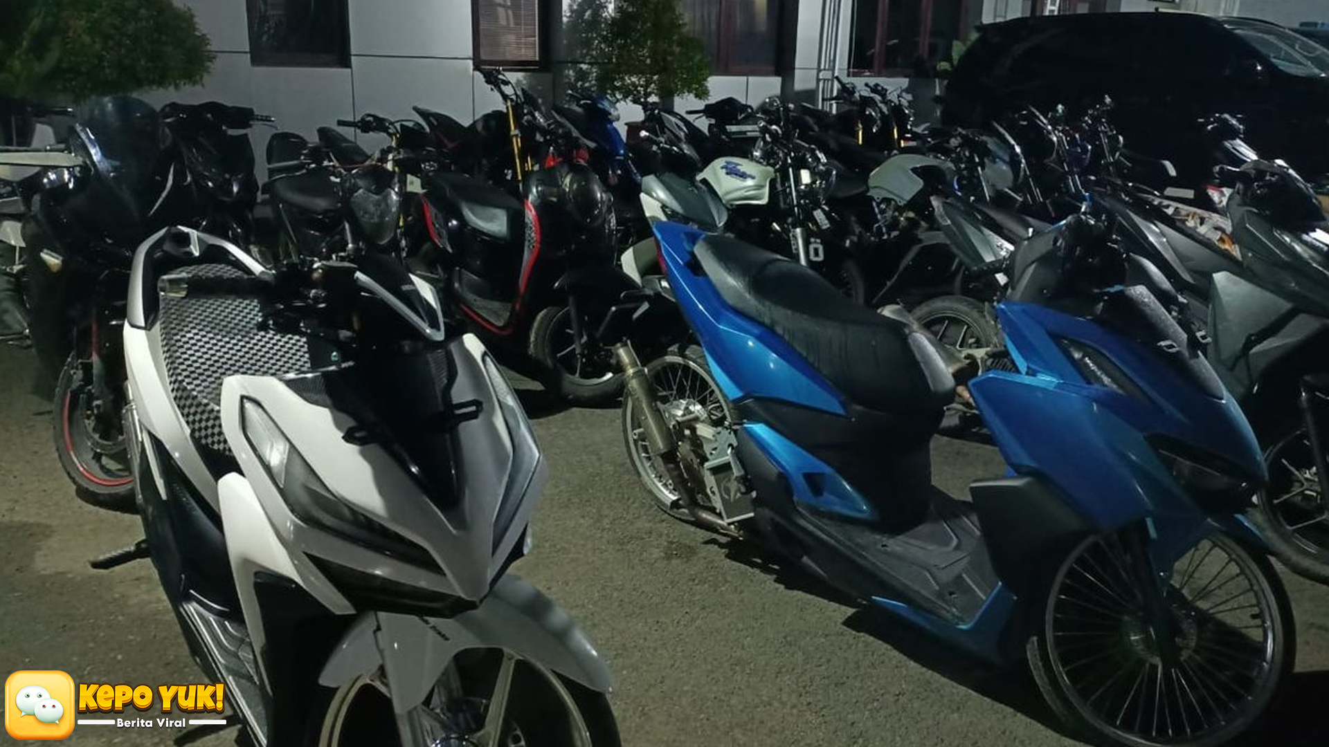 Pelanggar Lalin Pamekasan Kocar-kacir, Polisi Amankan 27 Motor