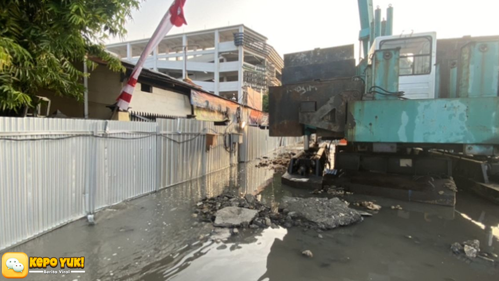 Heboh Pipa Bocor di Bekasi, Pam Jaya Langsung Perbaiki