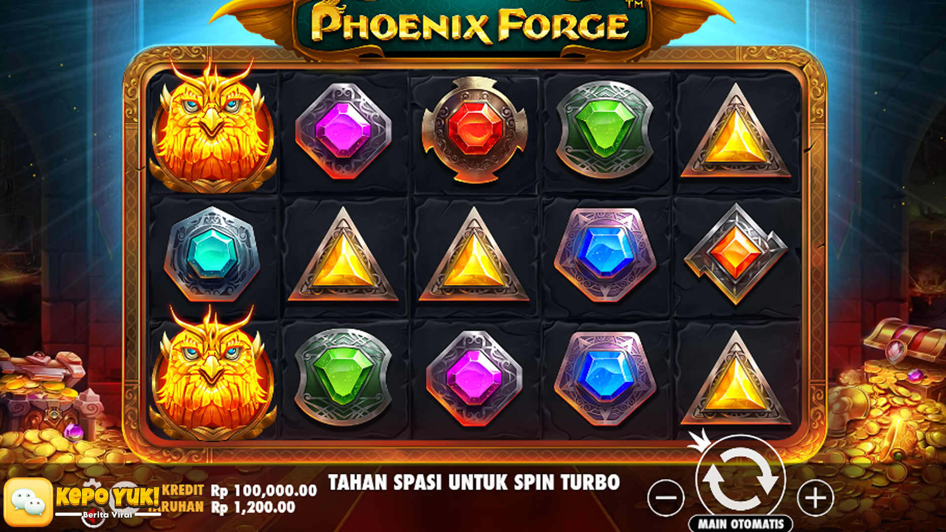 Nikmati Cuan Phoenix Forge di Cnnslot Agen Slot Online Terbaik