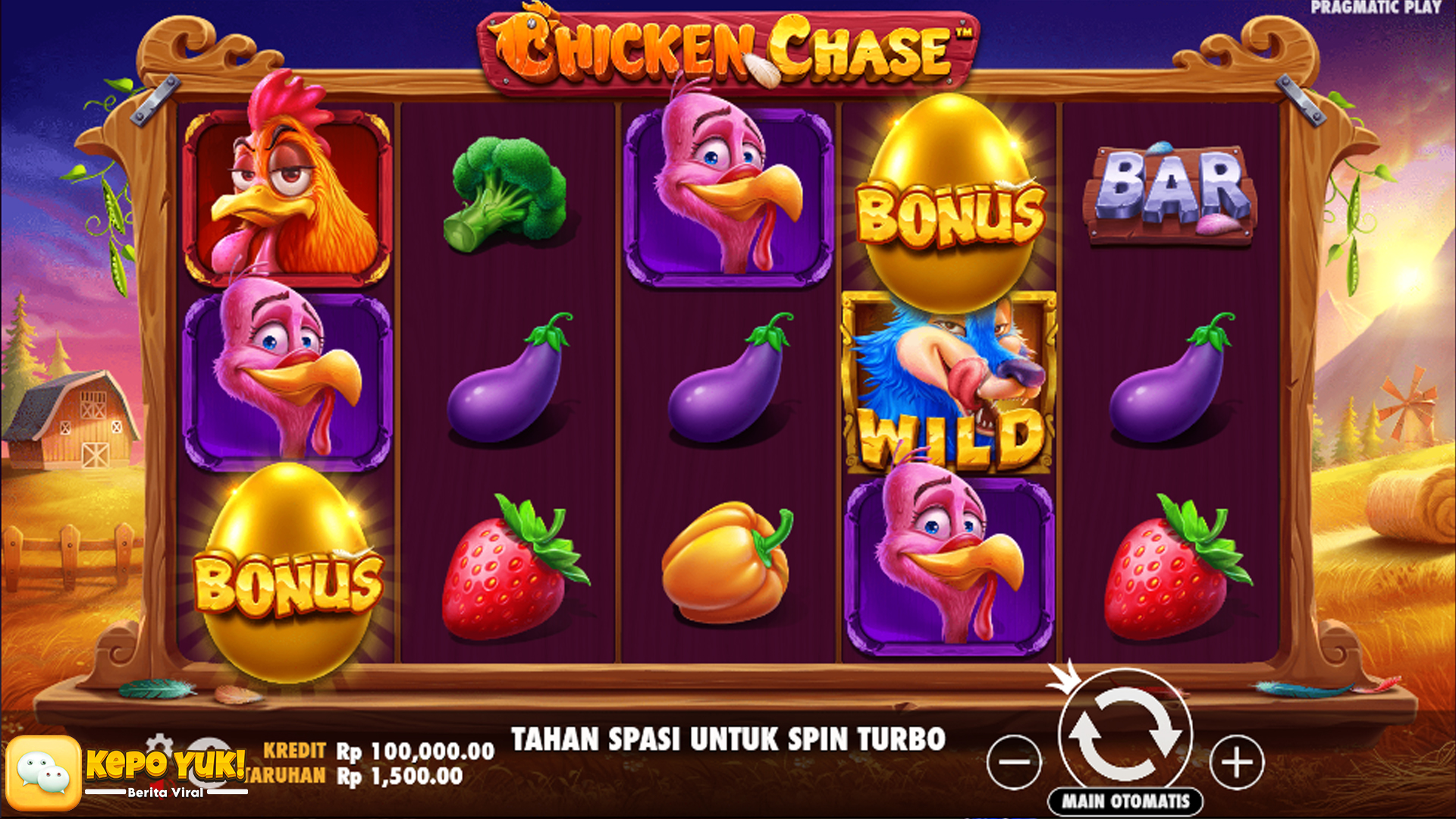 Ruby8000 Bawa Chicken Chase Jadi Makin Nagih Mainnya