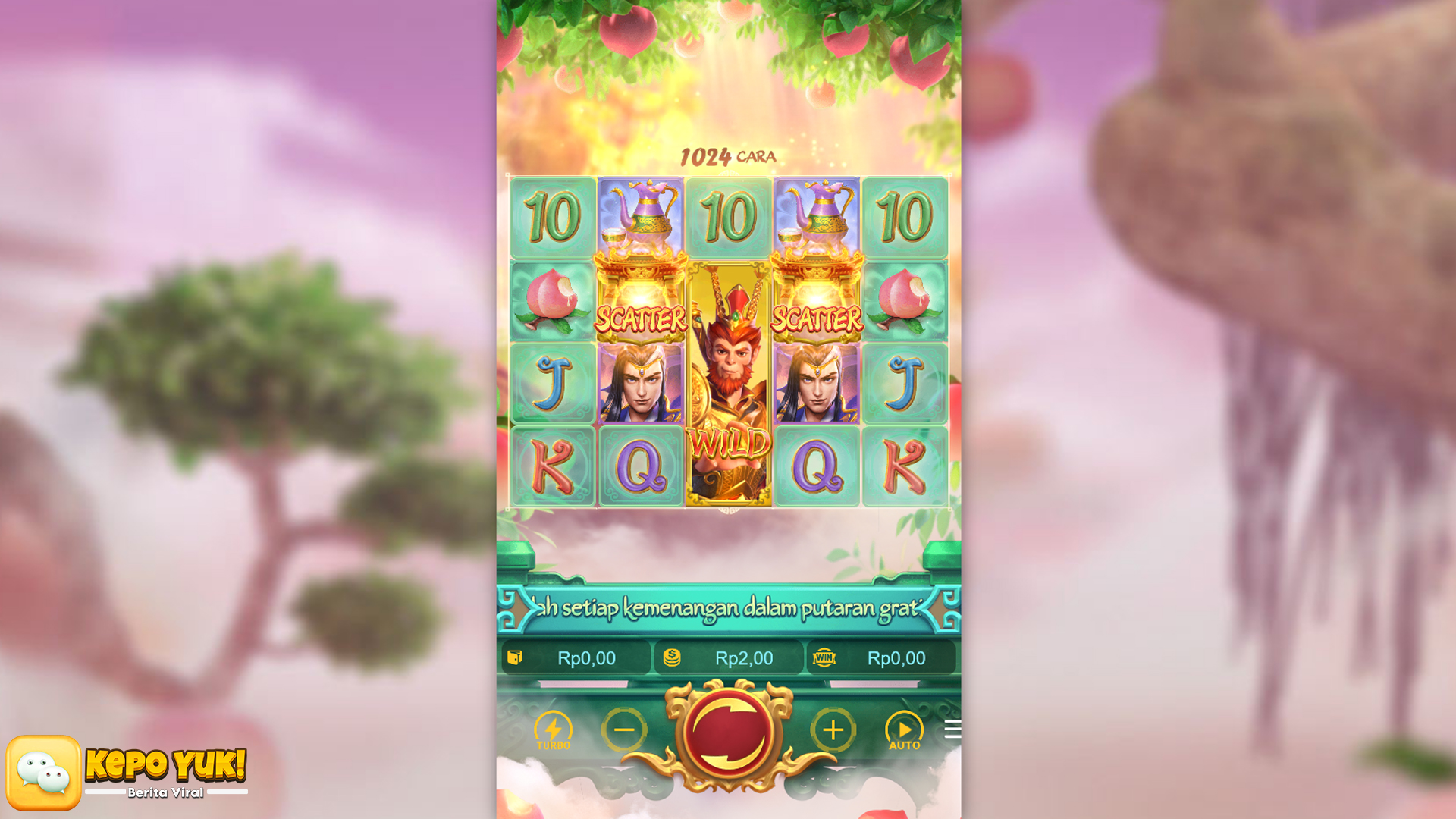 Rezeki Nomplok Slot Online Legendary Monkey King di Cnnslot