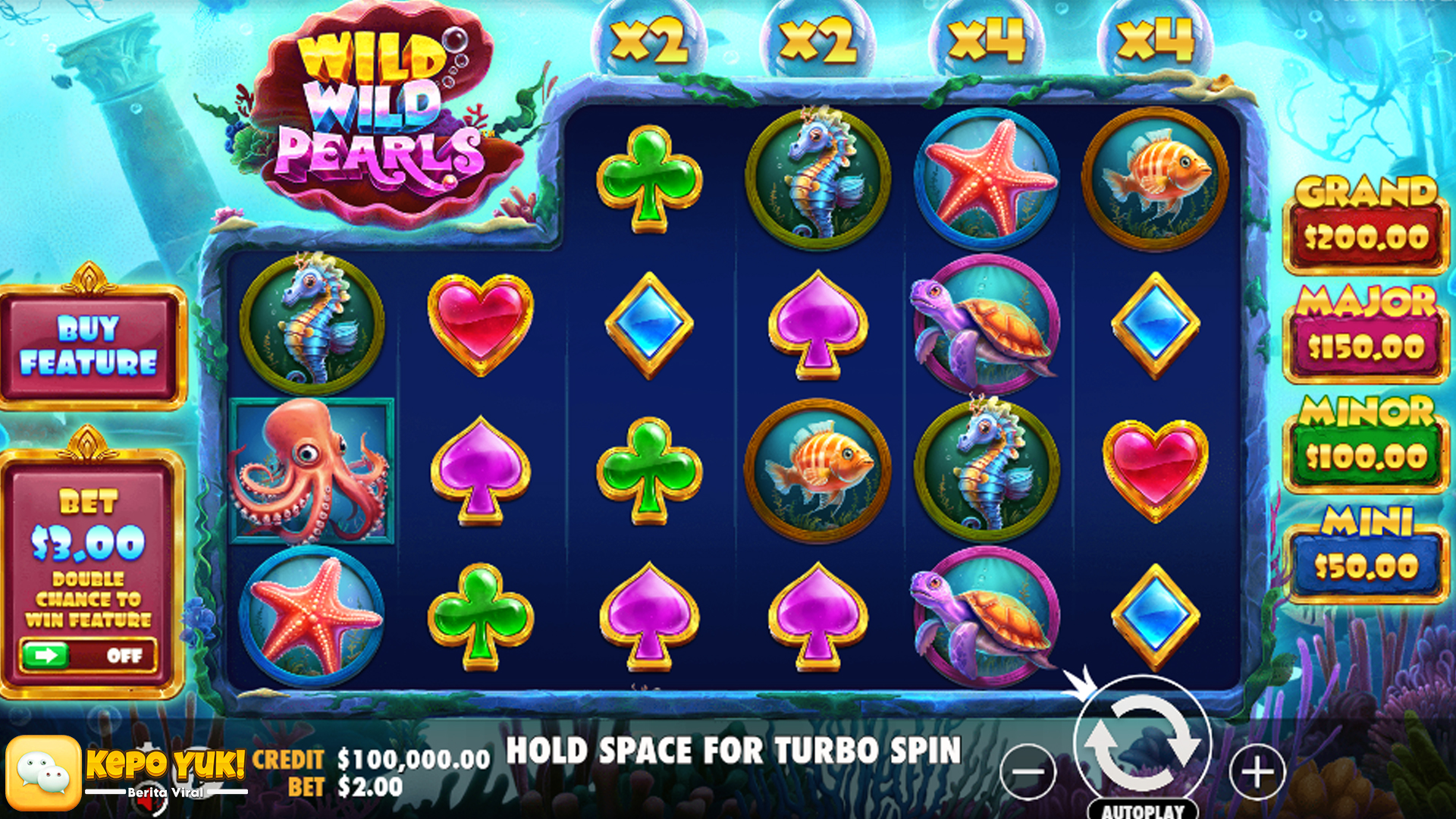 Menangkan Hadiah Gacor Wild Wild Pearls Bersama Ruby8000