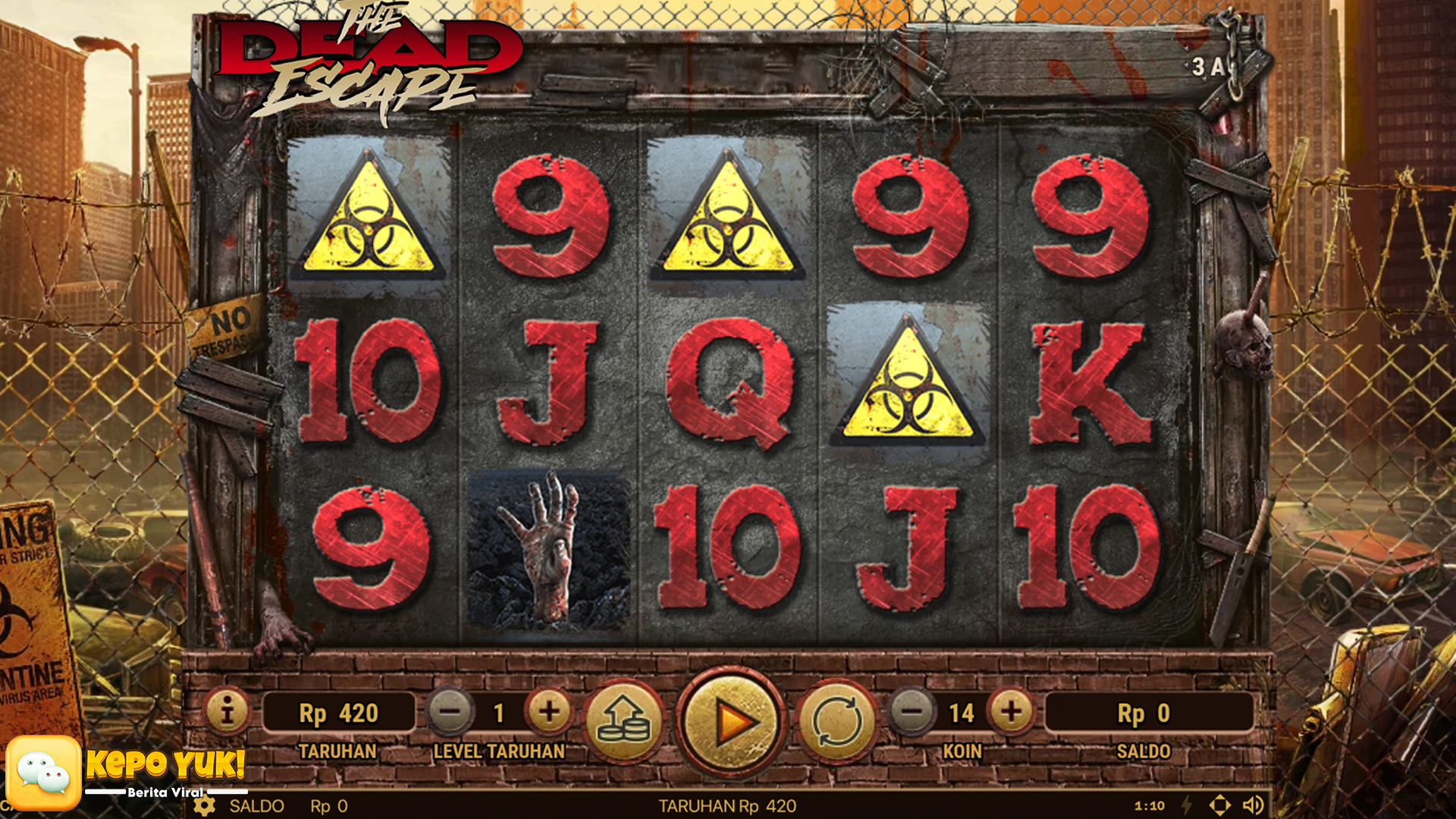 Temukan Kejutan Besar di The Dead Escape Lewat Rtp8000