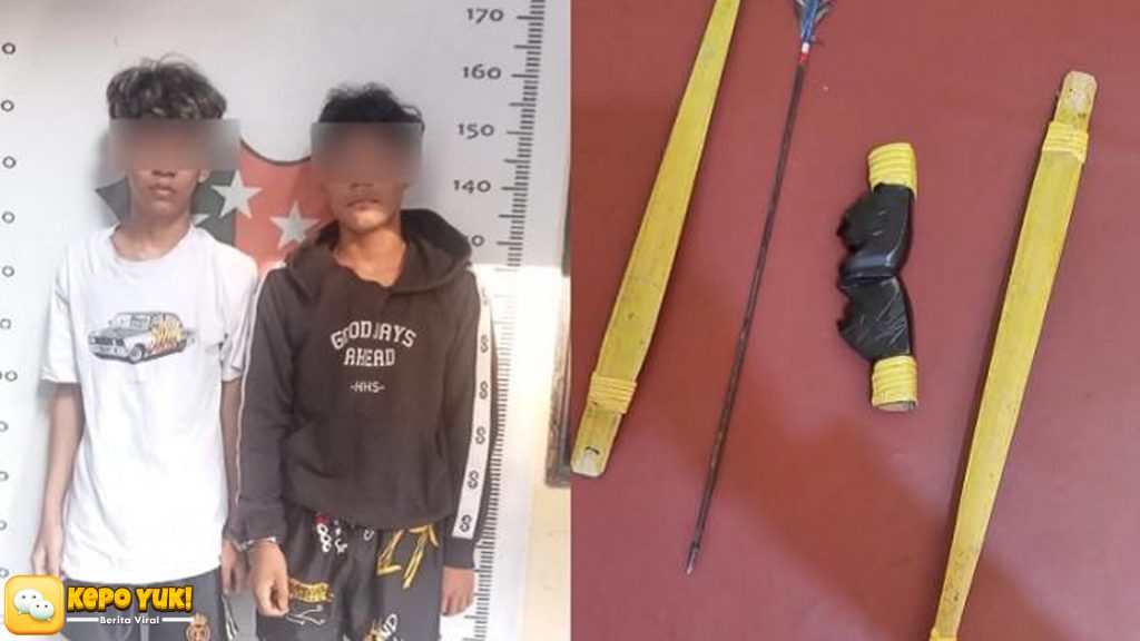 Duel Panah Brutal di Parung Gagal, 2 Remaja Ditangkap Warga