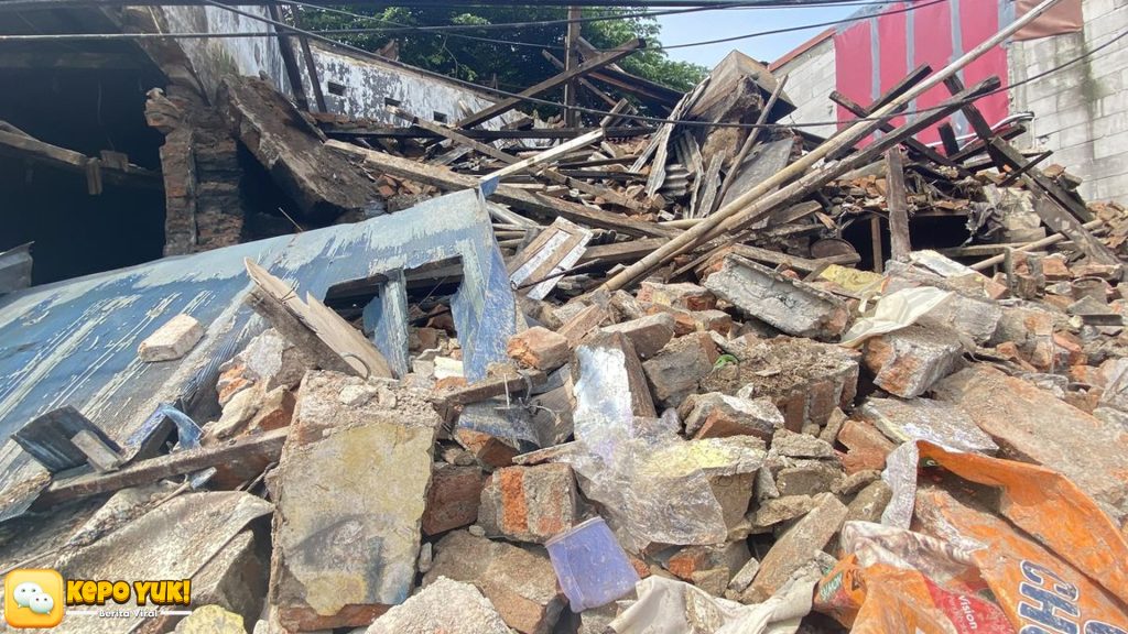 Pabrik Roti Ambruk di Tebet, Lokasi Resmi Akan Diratakan