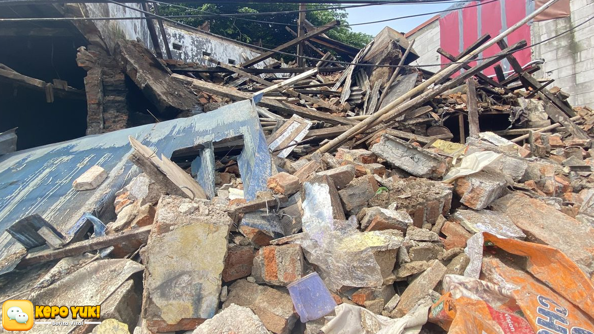 Pabrik Roti Ambruk di Tebet, Lokasi Resmi Akan Diratakan