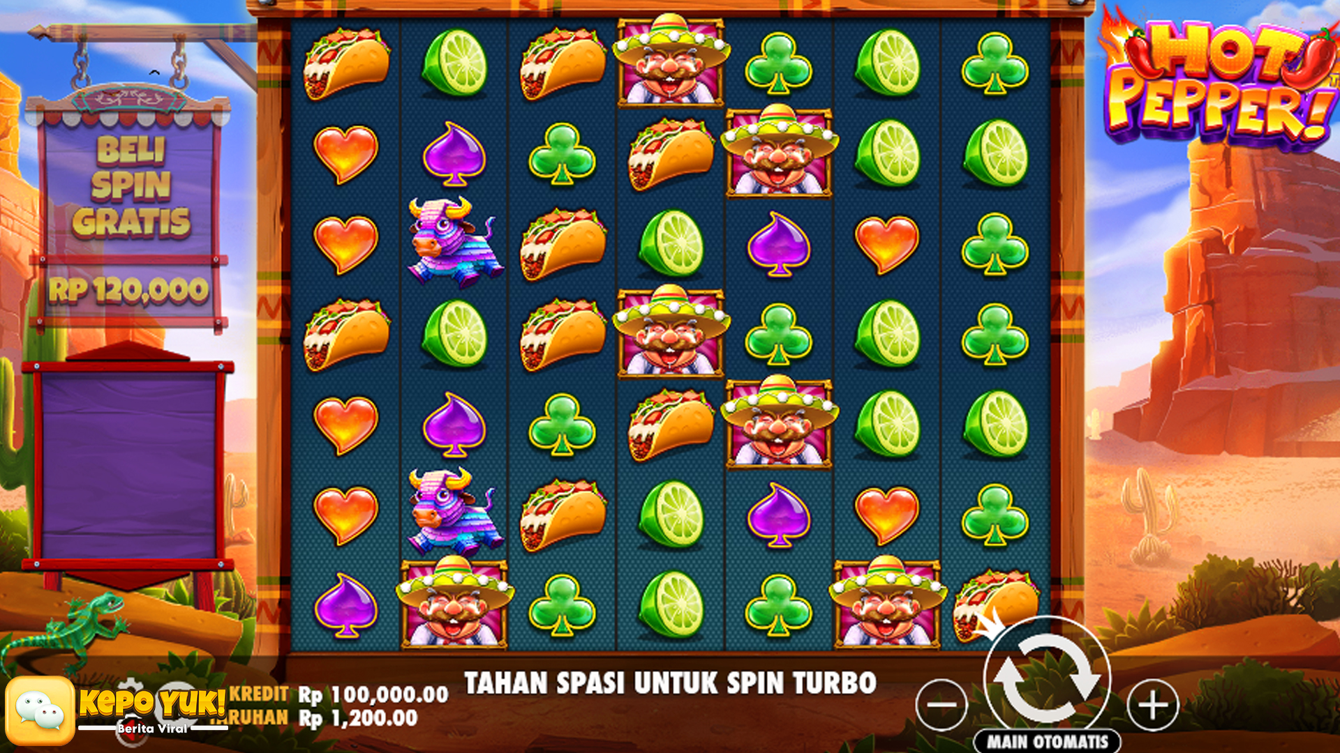 Modal Kecil Pakai Main di Ruby8000, Untung Besar di Hot Pepper
