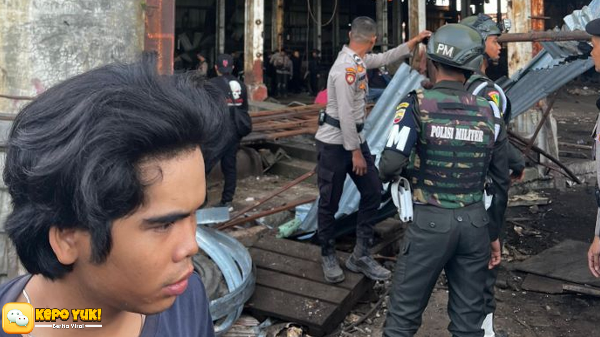 1 dari 26 Pelaku, Pensiunan TNI AL Terbukti Penadah Besi Medan