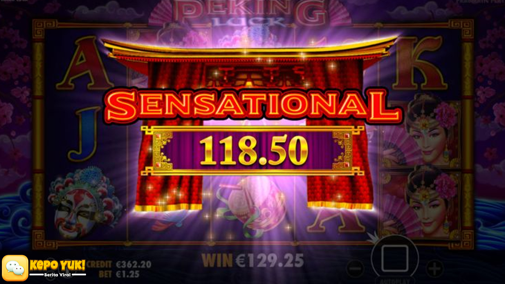 Slot Gacor Peking Luck Hadirkan 5 Pola Populer di Cnnslot