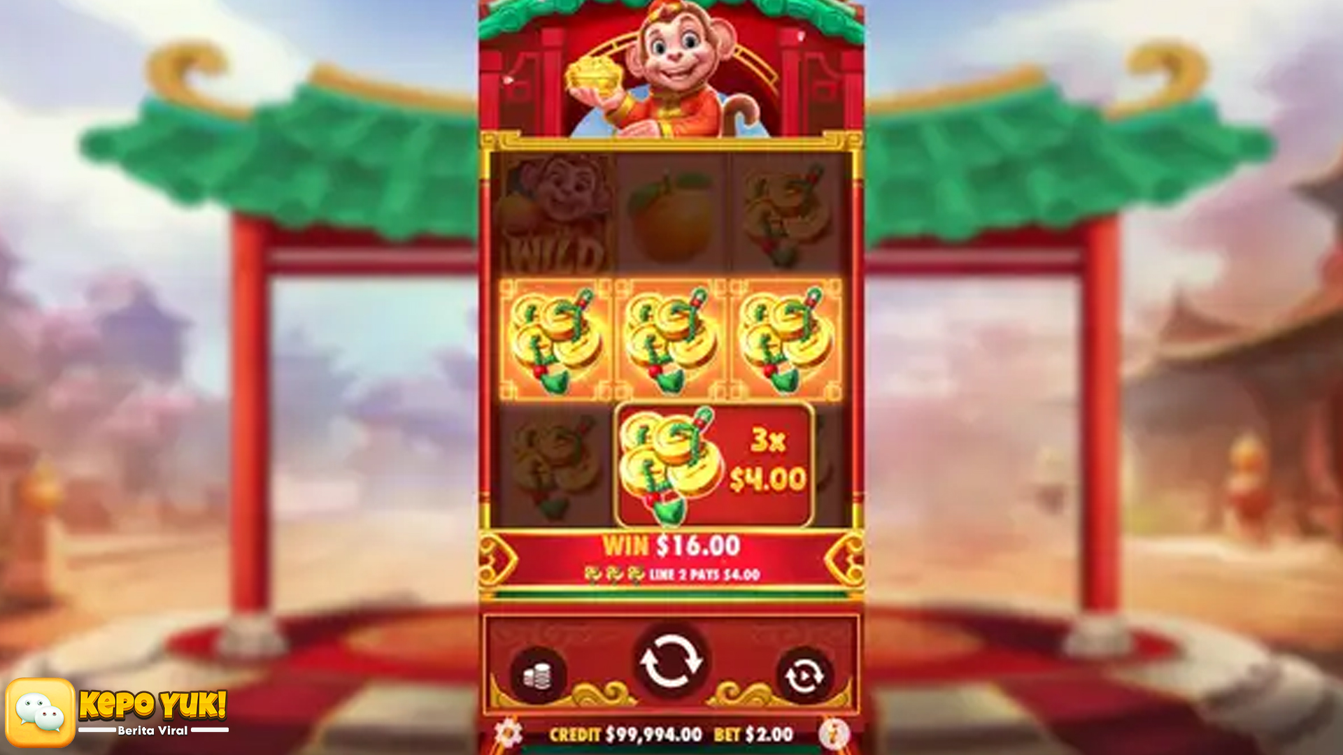 Lucky Monkey di Cnnslot Menonjolkan 5 Tema dan Fitur Kreatif