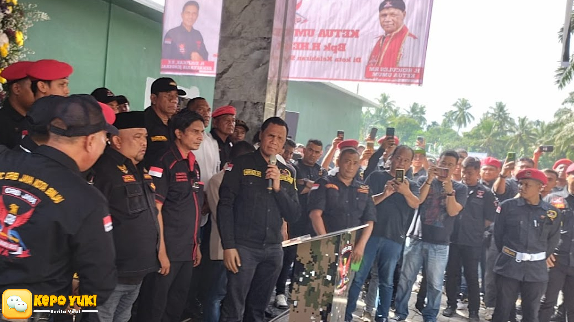 Markas GRIB di Sumut serta 5 Klarifikasi Penting dari Sekjen