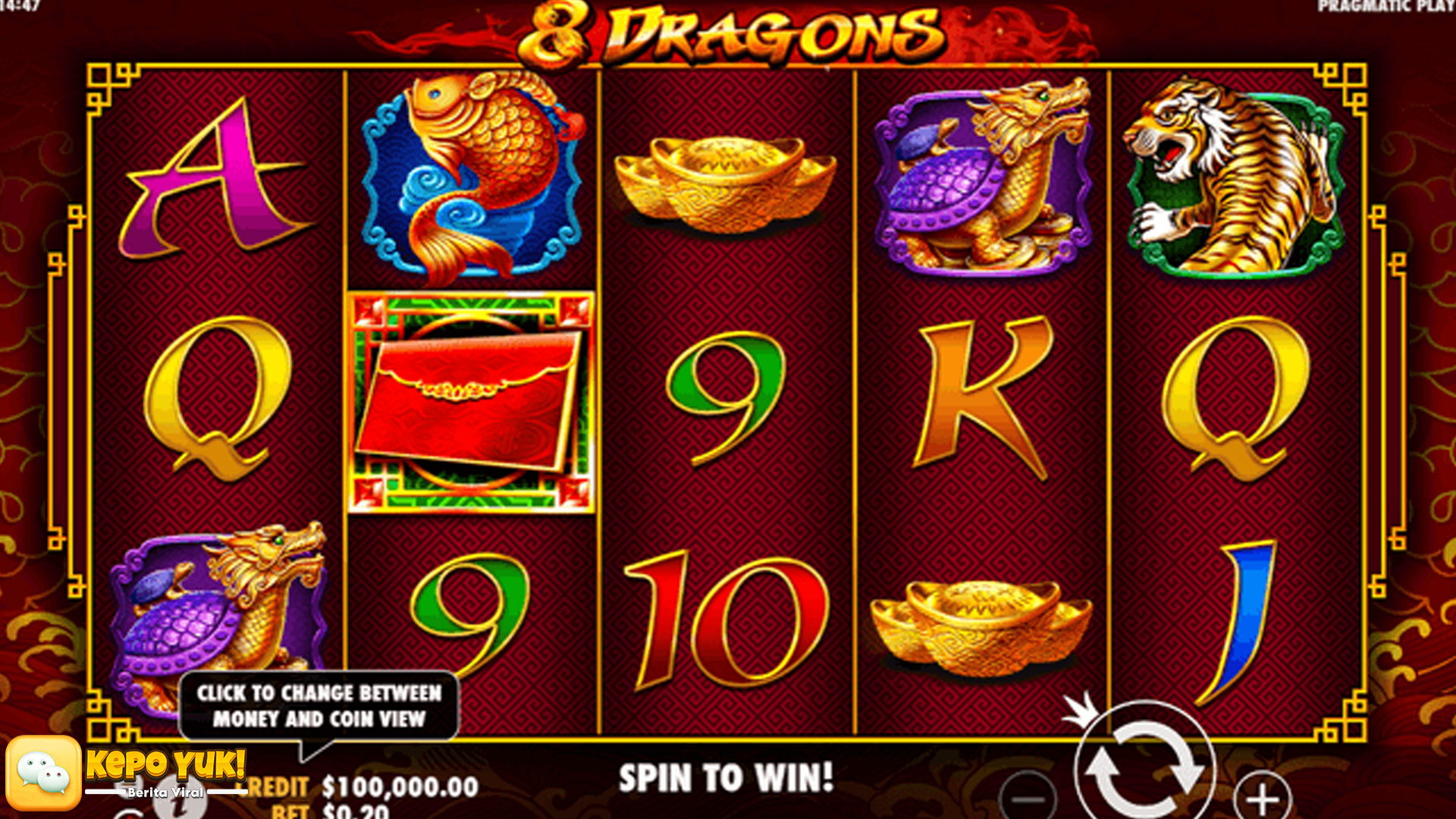 Situ Bandar 4D Bilang 8 Dragons Lagi Super Wangi Banget