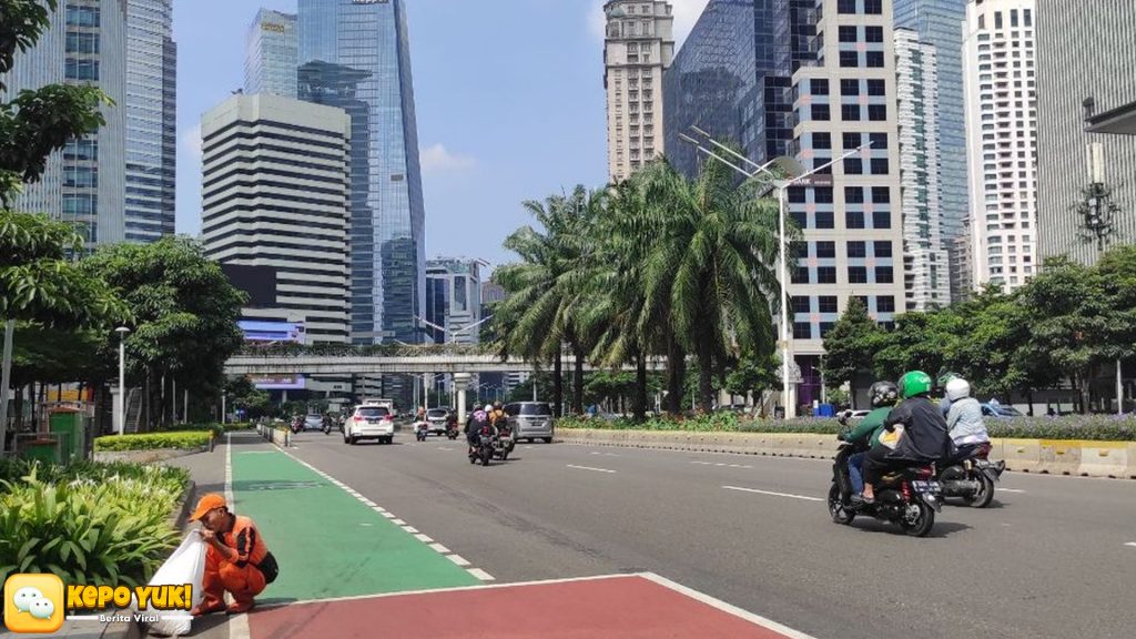 Demo Buruh 28 Agustus: Jalan Belum Ditutup, Pagi Tetap Lancar