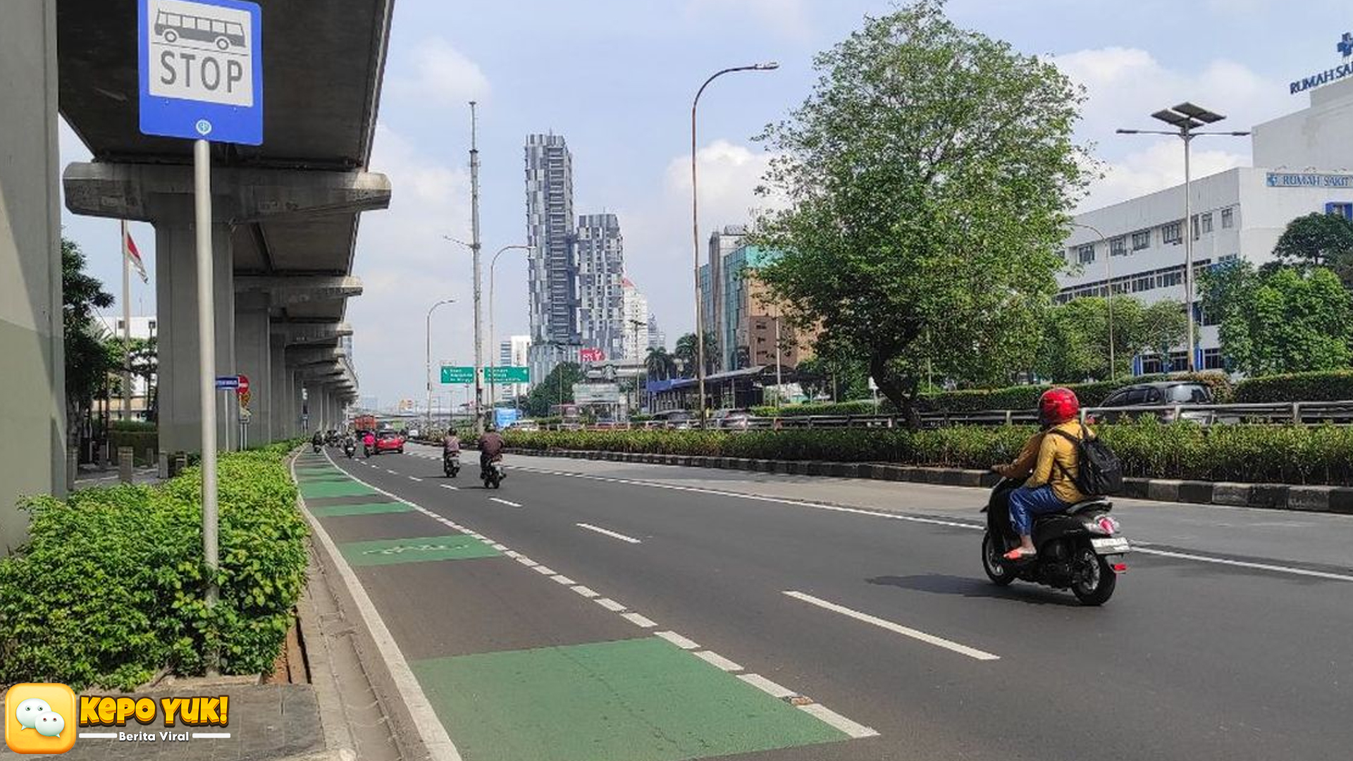 Demo Buruh 28 Agustus: Jalan Belum Ditutup, Pagi Tetap Lancar