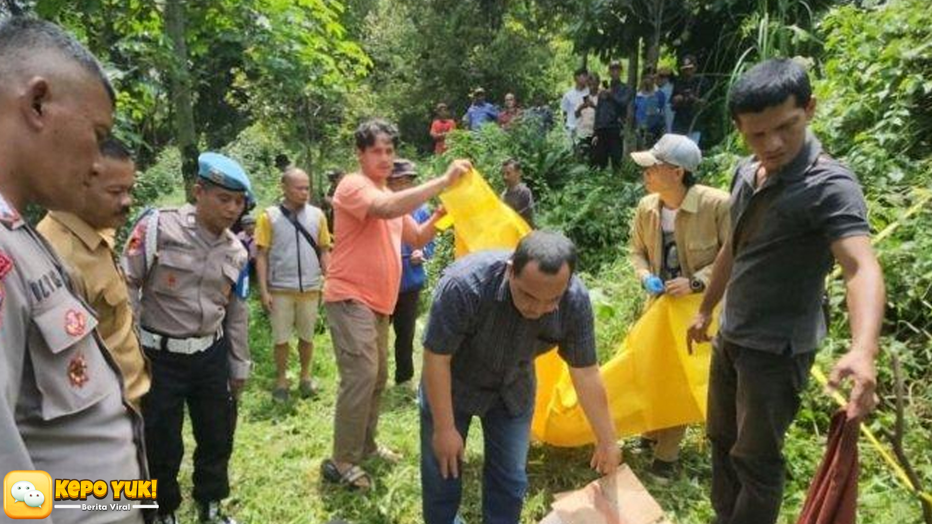 Kasus Pria Tewas di Semak Semak 4 Langkah Polisi Selidiki Lokasi