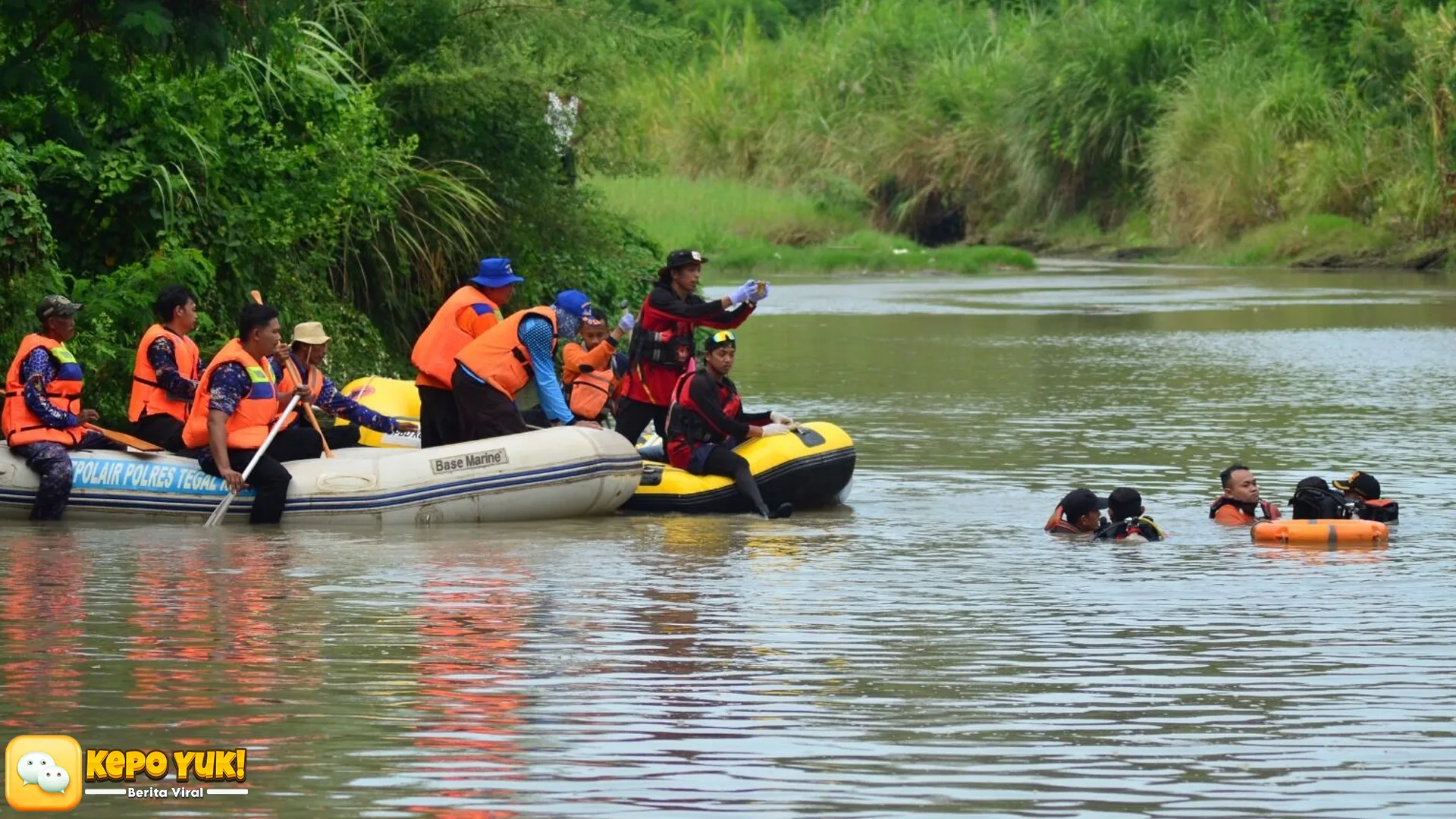 5 Hal Terjadi Saat Pencari Rumput Coba Selamatkan Pelajar Tenggelam