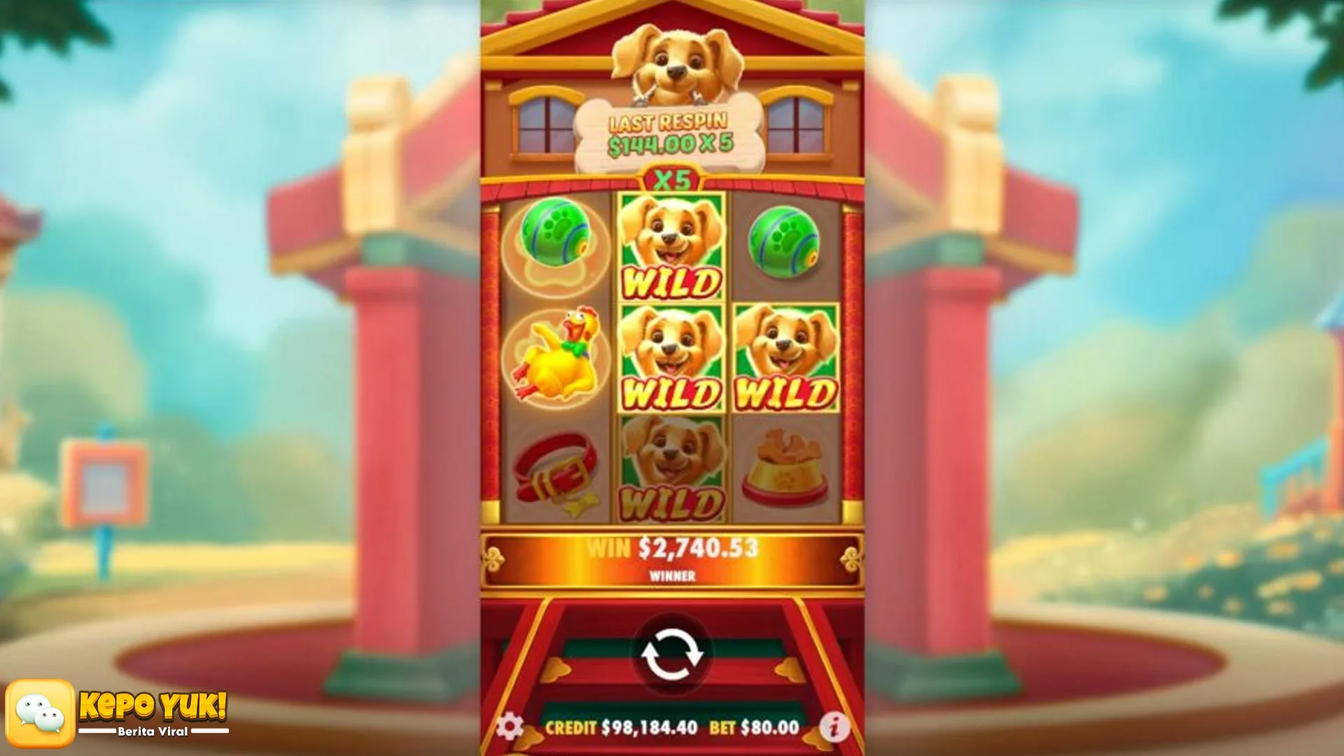 Cara Dapat 10 Free Spin Beruntun di Slot Online Lucky Dog Terbaru