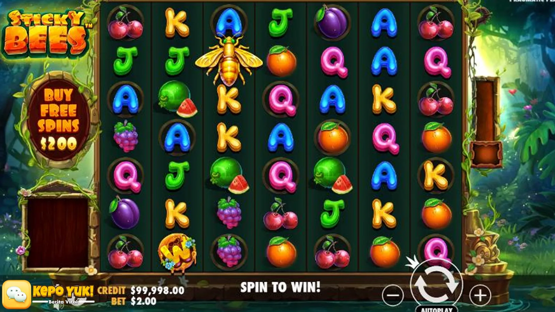 Membongkar Karakteristik Terbaru Sticky Bees di Ruby8000