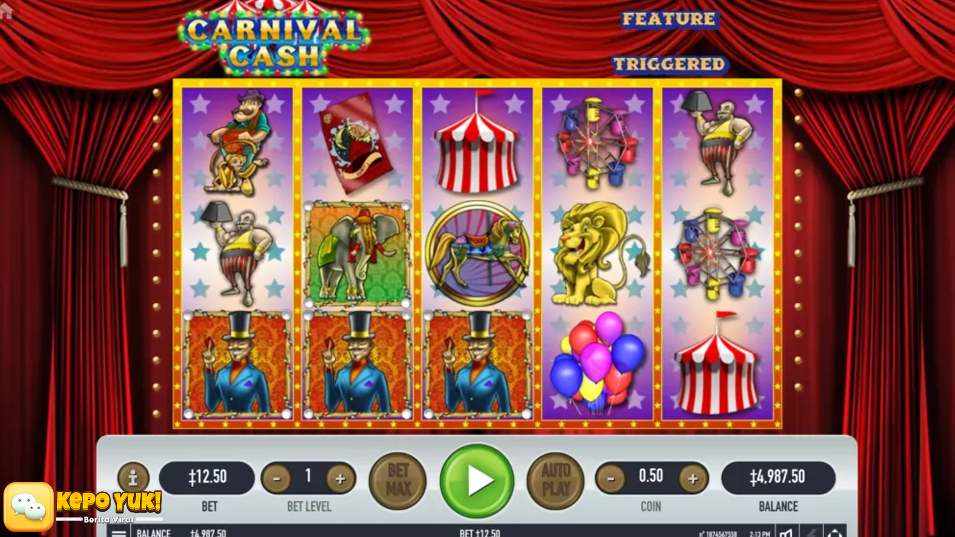 Petunjuk Cnnslot Kuasai 5 Putaran Gratis Carnival Cash