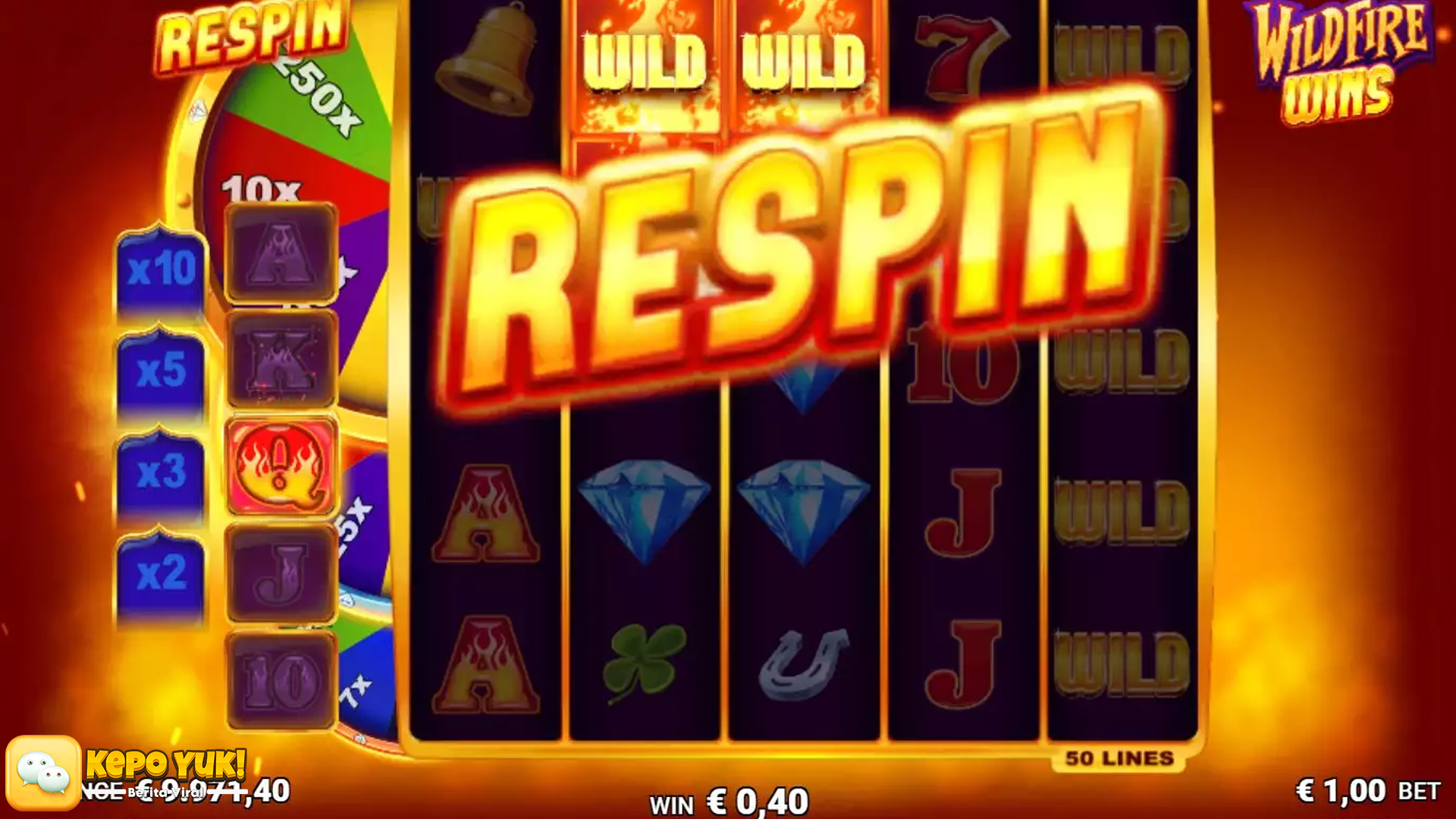 Rahasia Wildfire Wins Ampuh yang Bikin Viral di Cnnslot 2025