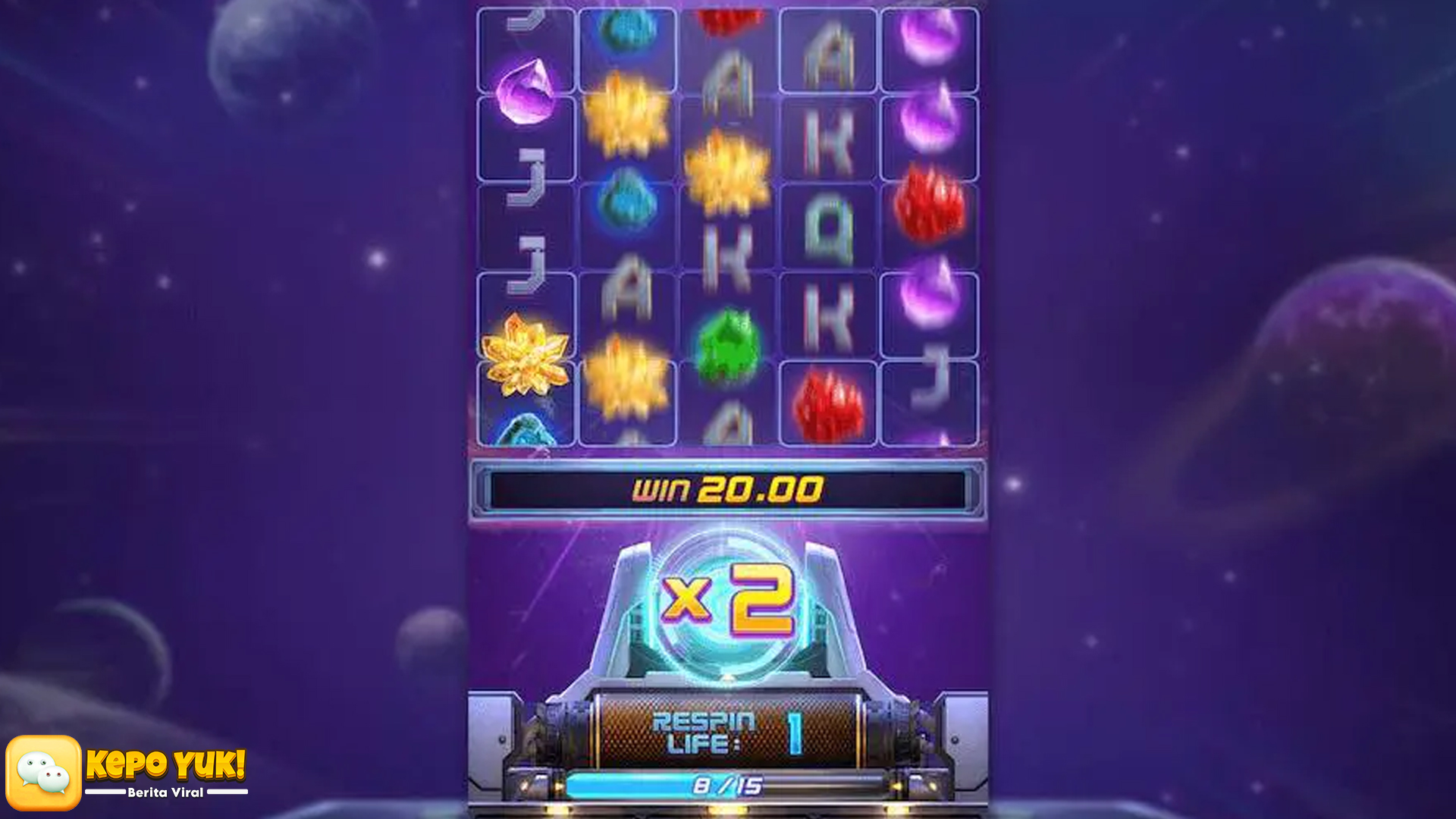 Peluang Jackpot Tinggi dengan Galactic Gems di Rtp8000