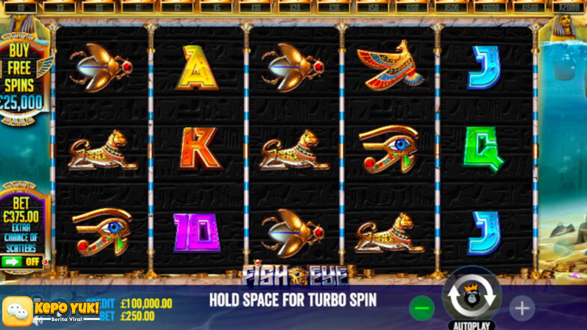 Cnnslot Ungkap 5 Rahasia Kesuksesan Slot Fish Eye di Sektor Slot