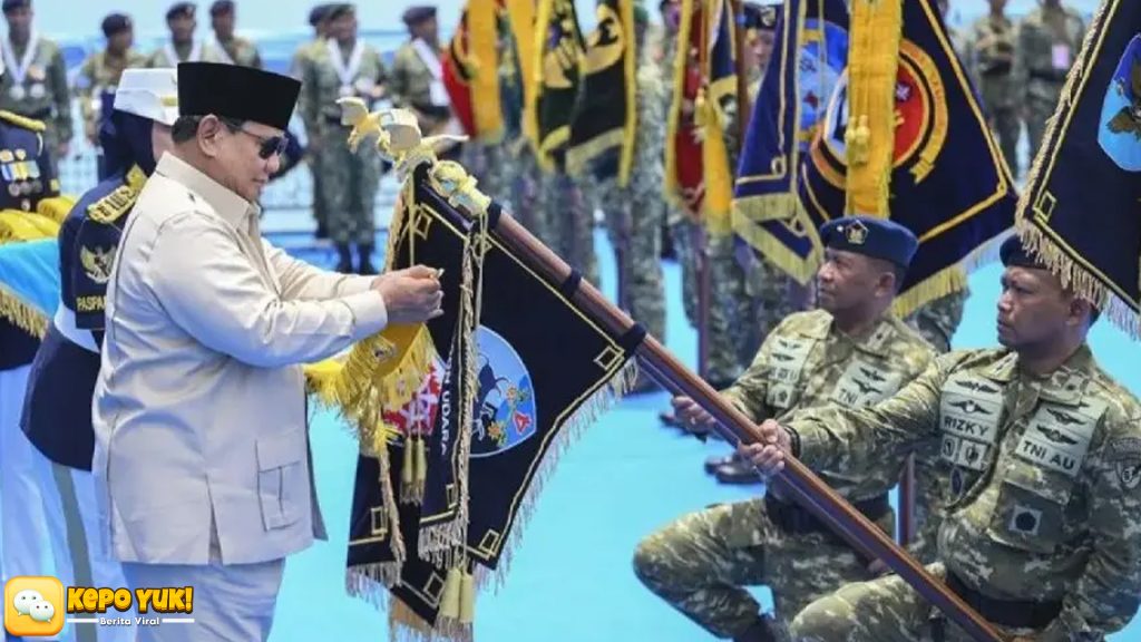 Prabowo Tinjau 5 Persiapan Strategi Upacara HUT TNI di Monas