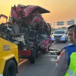 Karambol di Tol Ngawi-Solo, 1 Tewas dan Satu Luka Parah