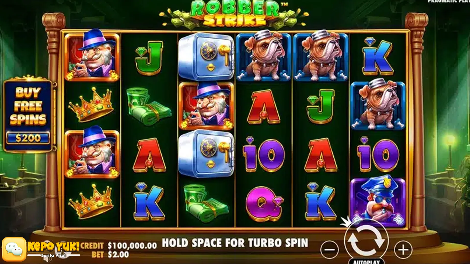 Anak Jaman Now Wajib Tahu Robber Strike di Slot777 Nih