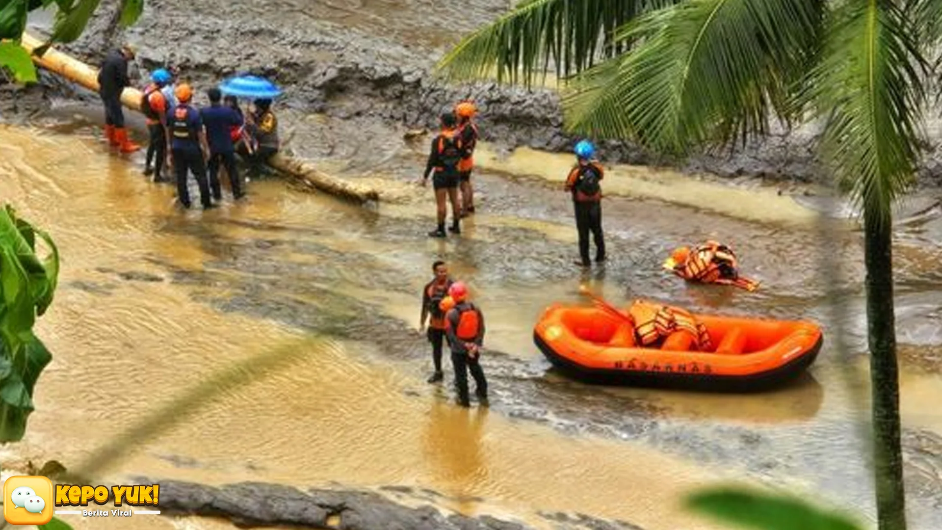 Tim SAR dan 5 Tantangan Alam Saat Evakuasi Warga di Sungai Cidadap