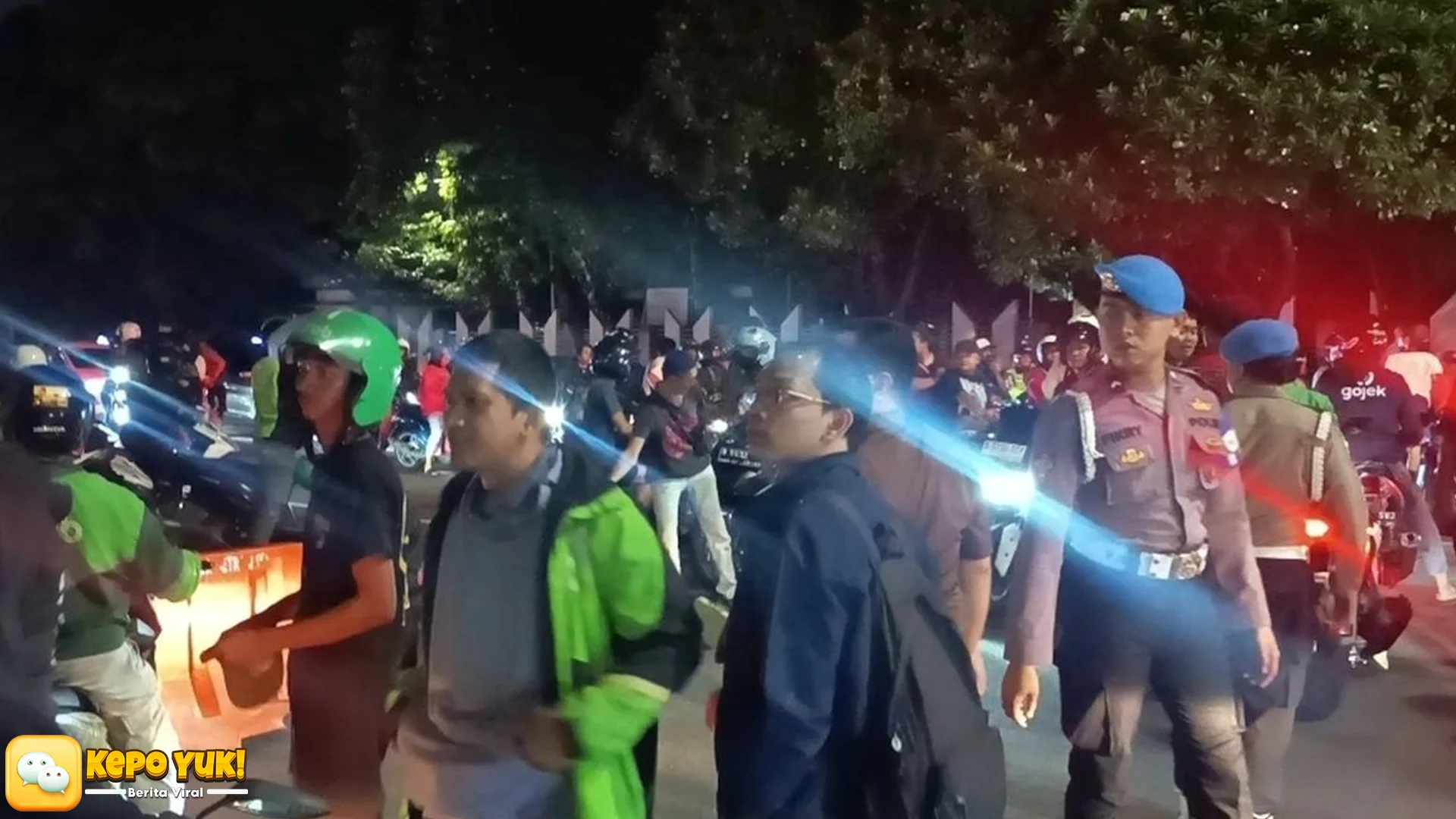 2 Mata Elang Brimob Digasak, Jalan Raya Kalibata Langsung Tutup