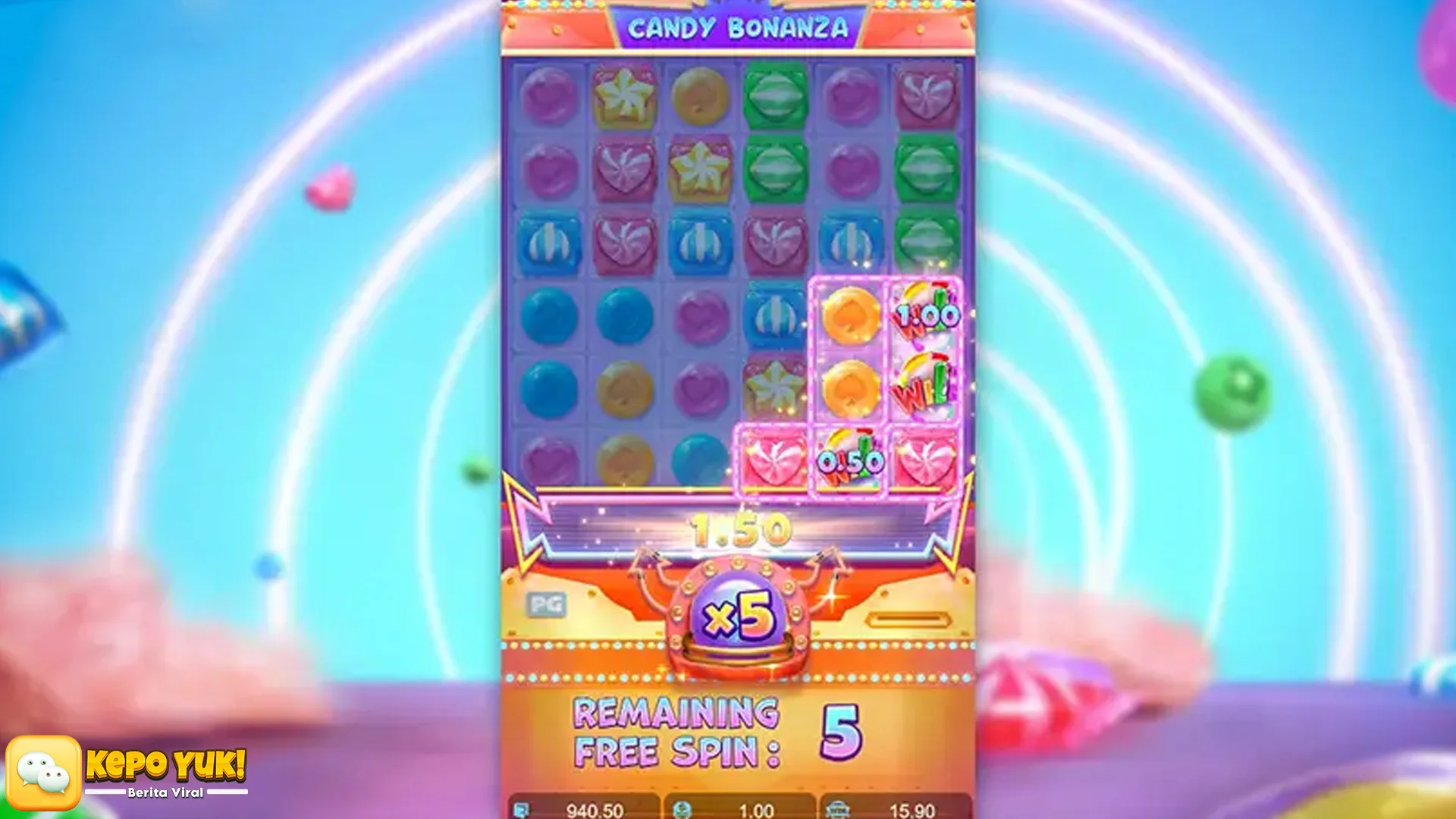 5 Intipan Candy Bonanza yang Wajib Lo Tau Buat Nambah Wawasan