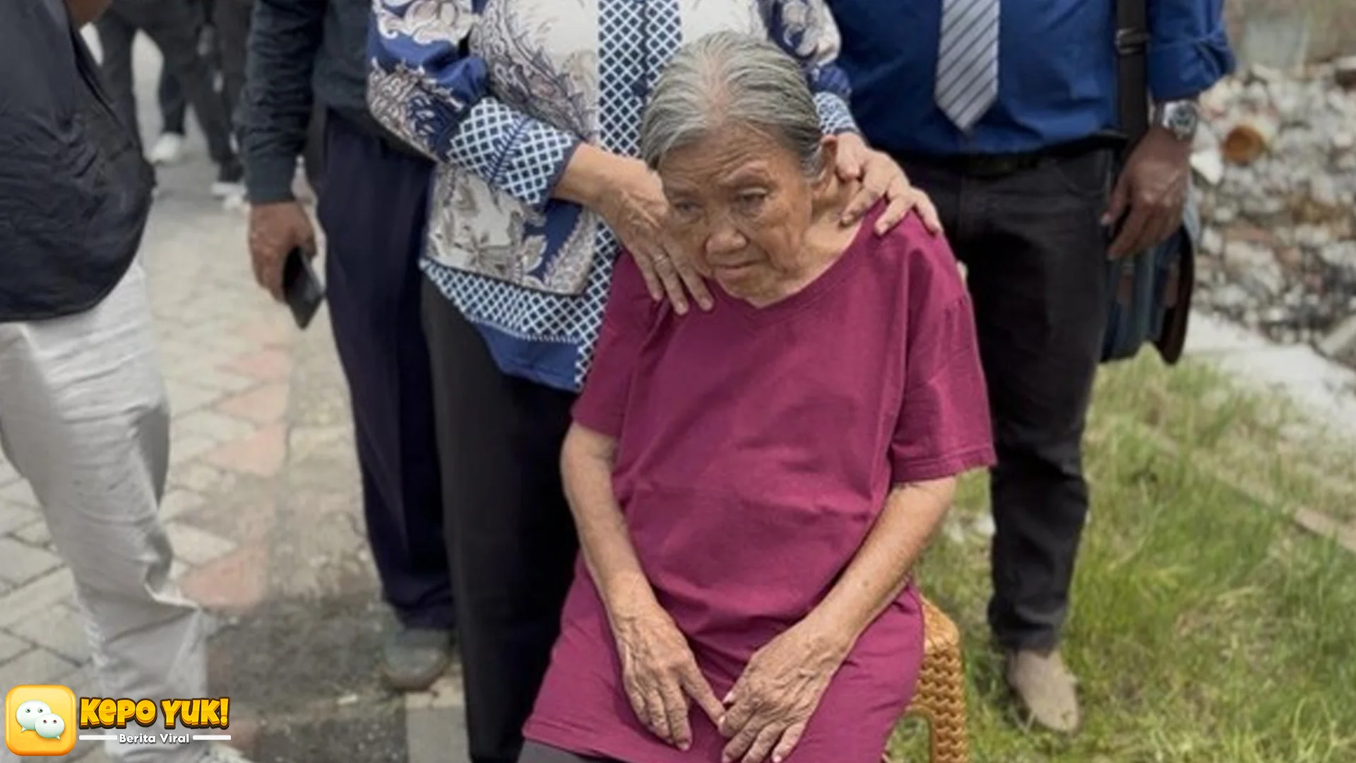 Nenek Elina Bersyukur Polisi Menangkap 4 Orang Pelaku Rumahnya