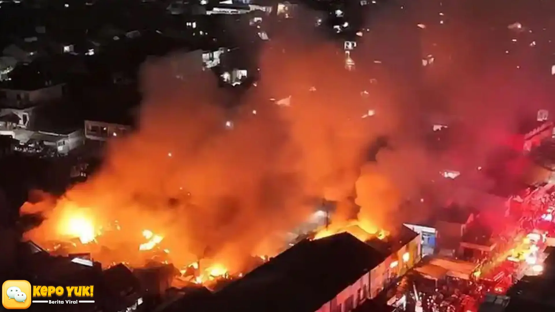 5 Hal Penting Saat Kebakaran Gudang Tekstil Cipadu Tangsel Terjadi